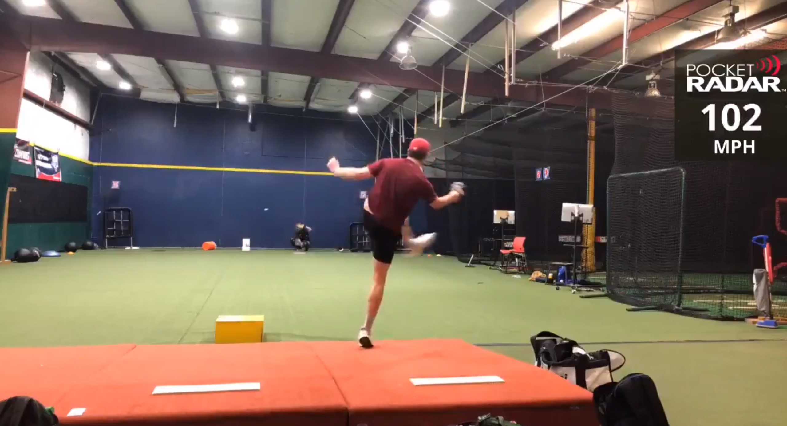 19歲業餘投手利特爾飆出102英里（約164公里）火球，讓不少球迷興奮不已。（翻攝自@Luke_L23推特）