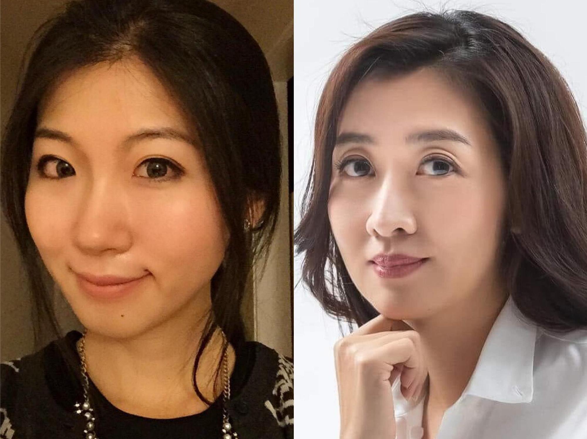 凡槿(廣告小妹)砲轟鄧惠文不嘴軟。(翻攝自廣告小妹、鄧惠文臉書)