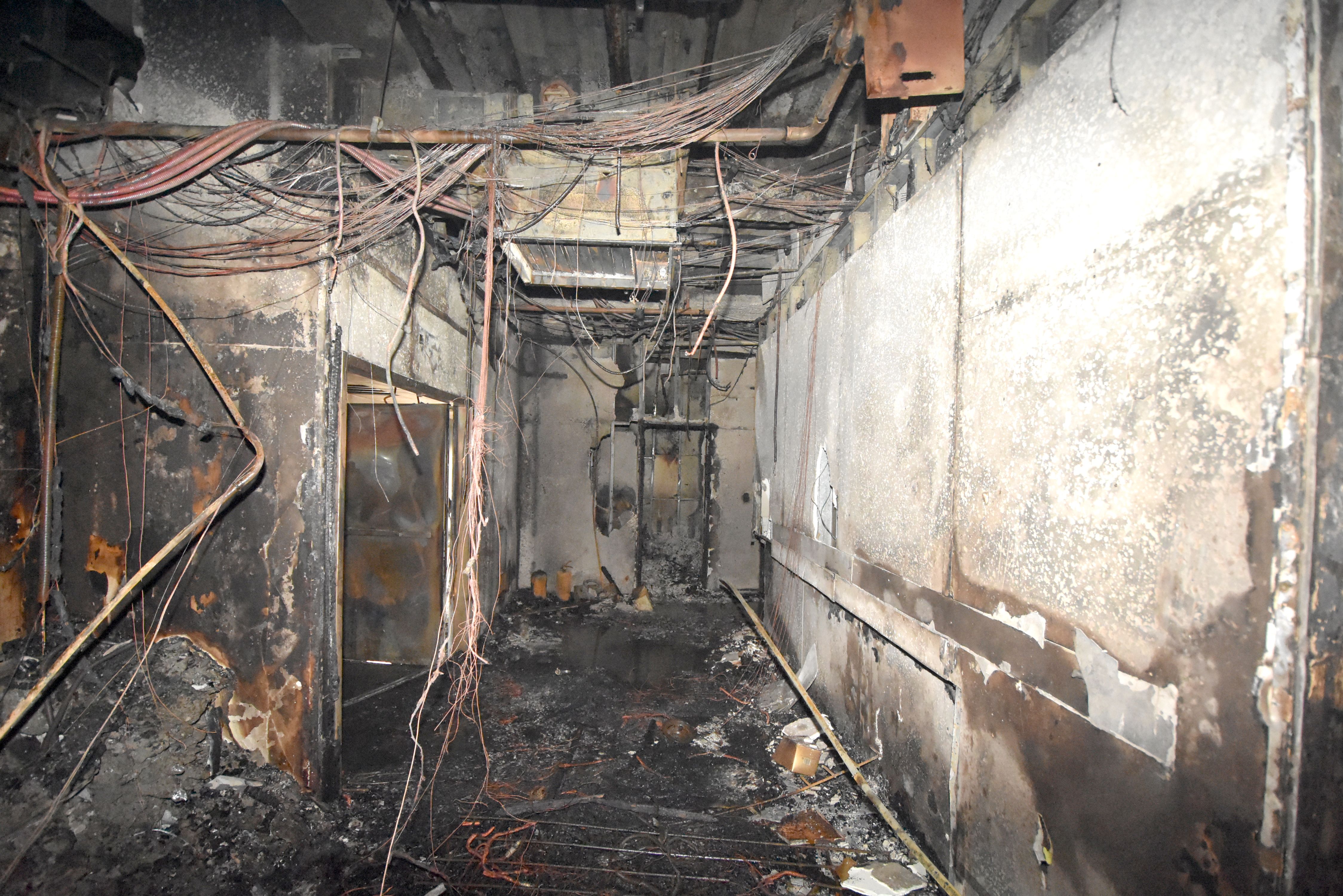 林森錢櫃26日發生大火，檢警初判有嚴重的人為疏失。（翻攝自畫面）