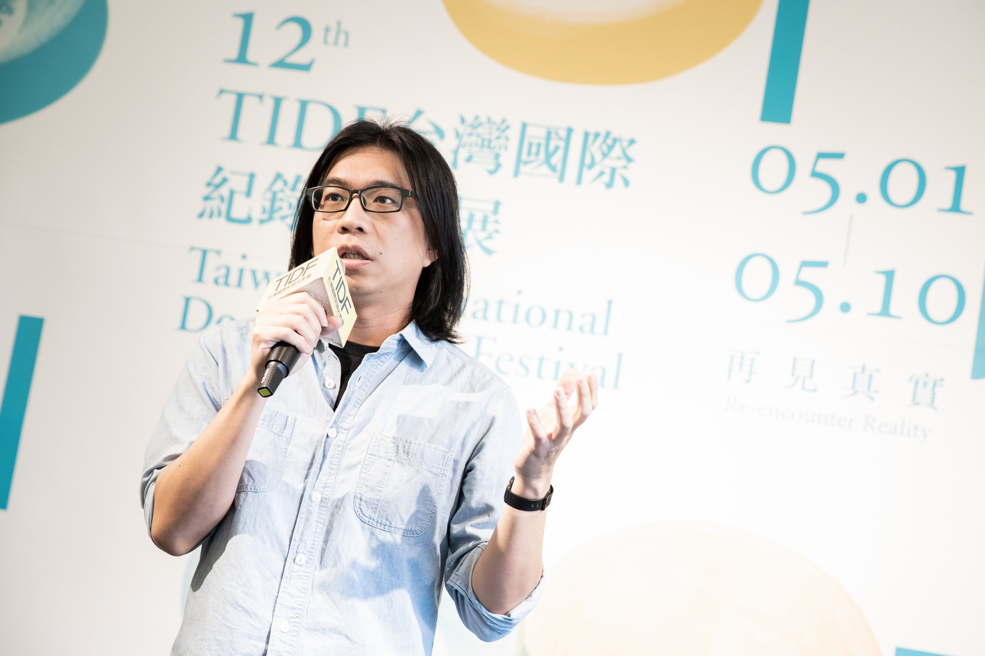 林木材大學時期看了歐洲藝術片，一頭栽進電影的世界。（TIDF提供）