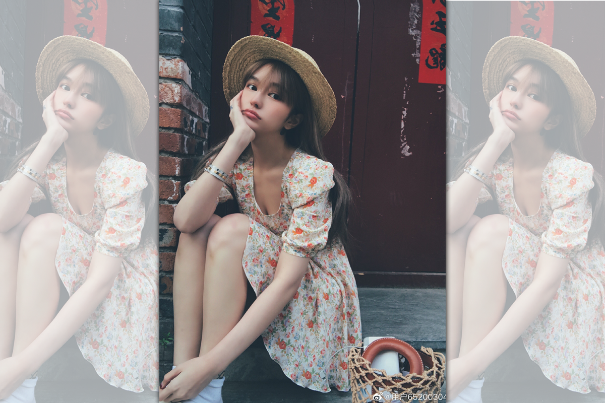 周揚青與小豬羅志祥9年戀，親暱互喊老公老婆。（翻攝自周揚青微博）