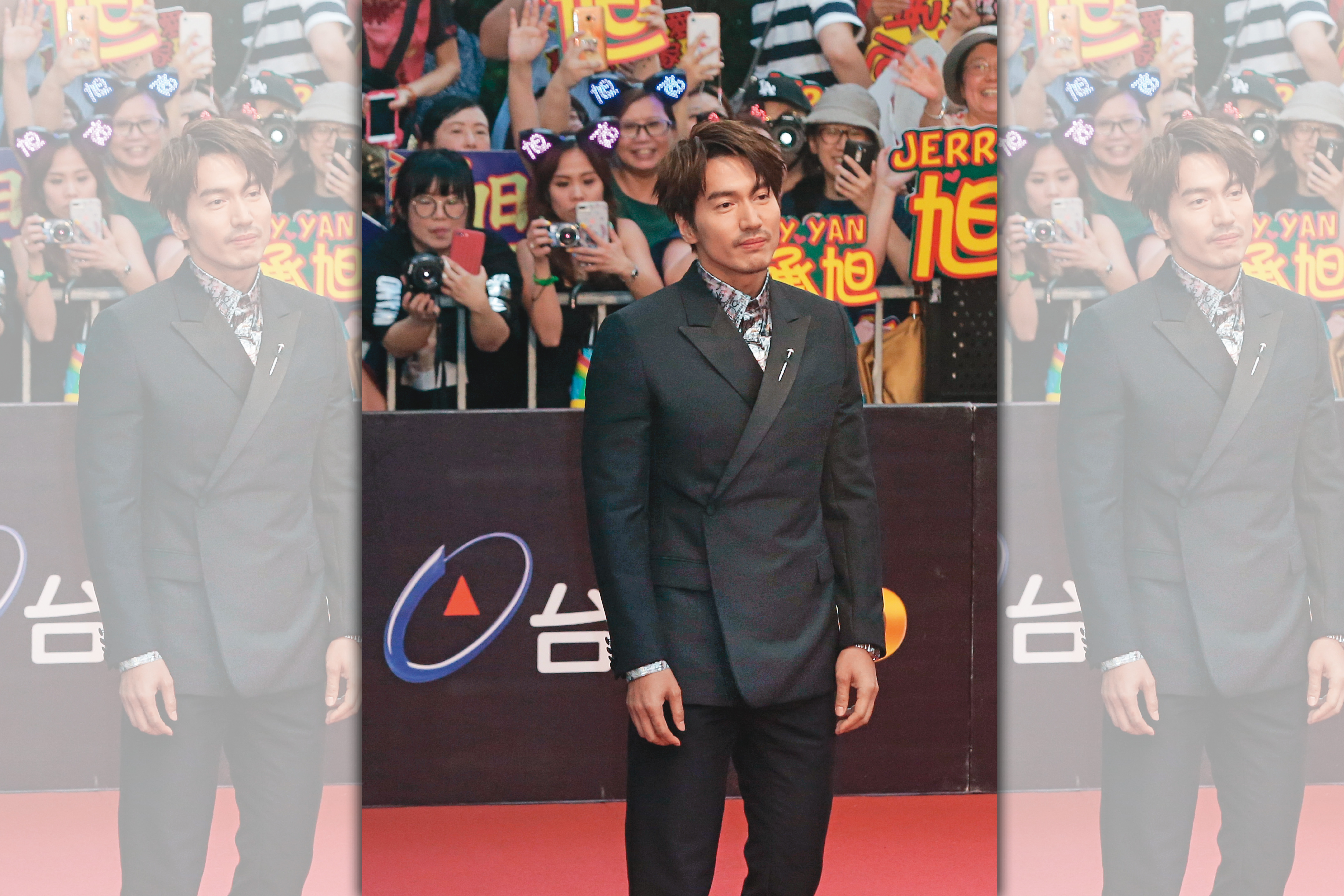 去年言承旭難得回台頒發金曲獎，但他一臉頹廢憔悴，還被網友說「看起來恍神恍神」。