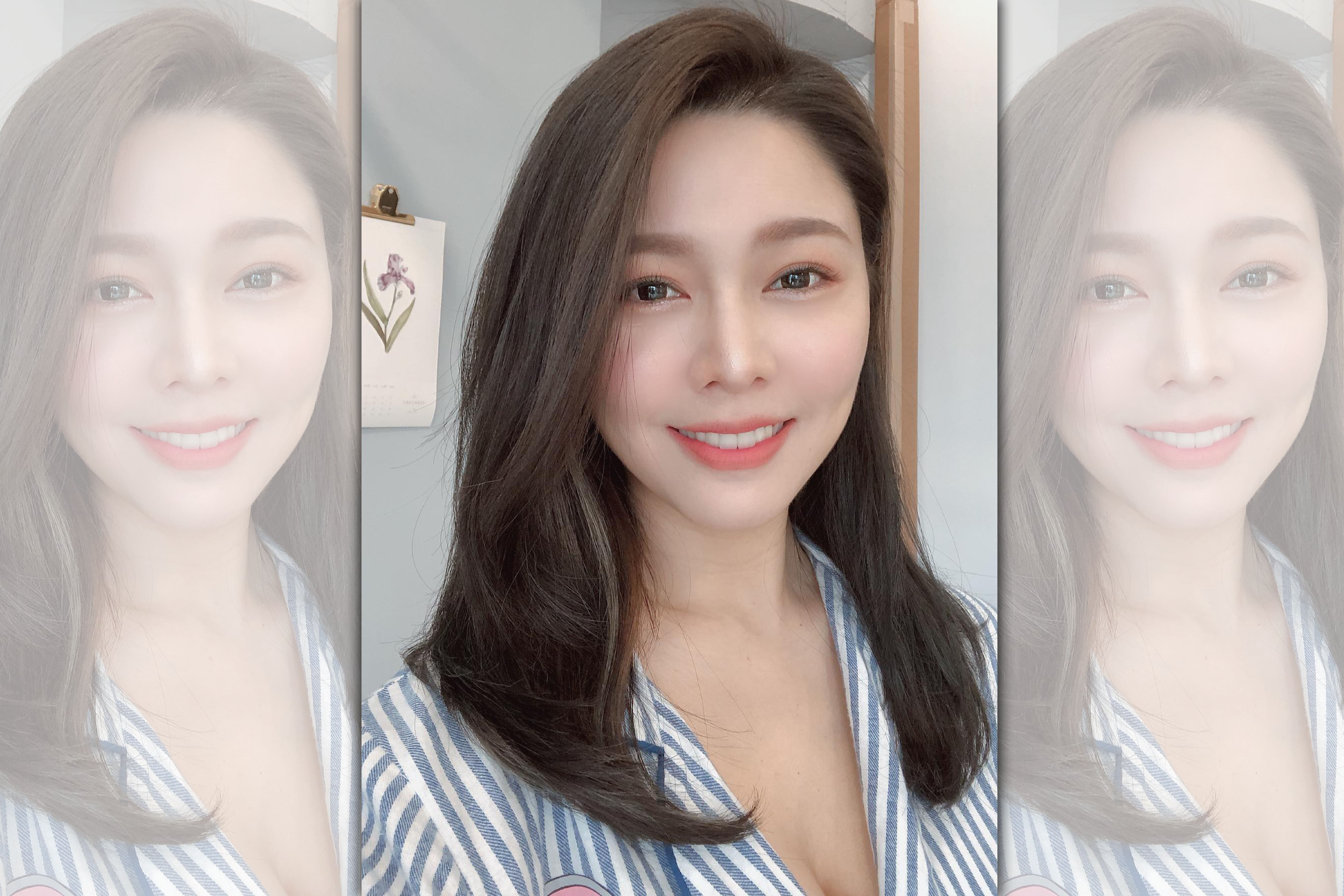 白家綺坐完月子就積極減肥瘦身，在短短4個月就恢復產前的好身材。（翻攝自白家綺臉書）