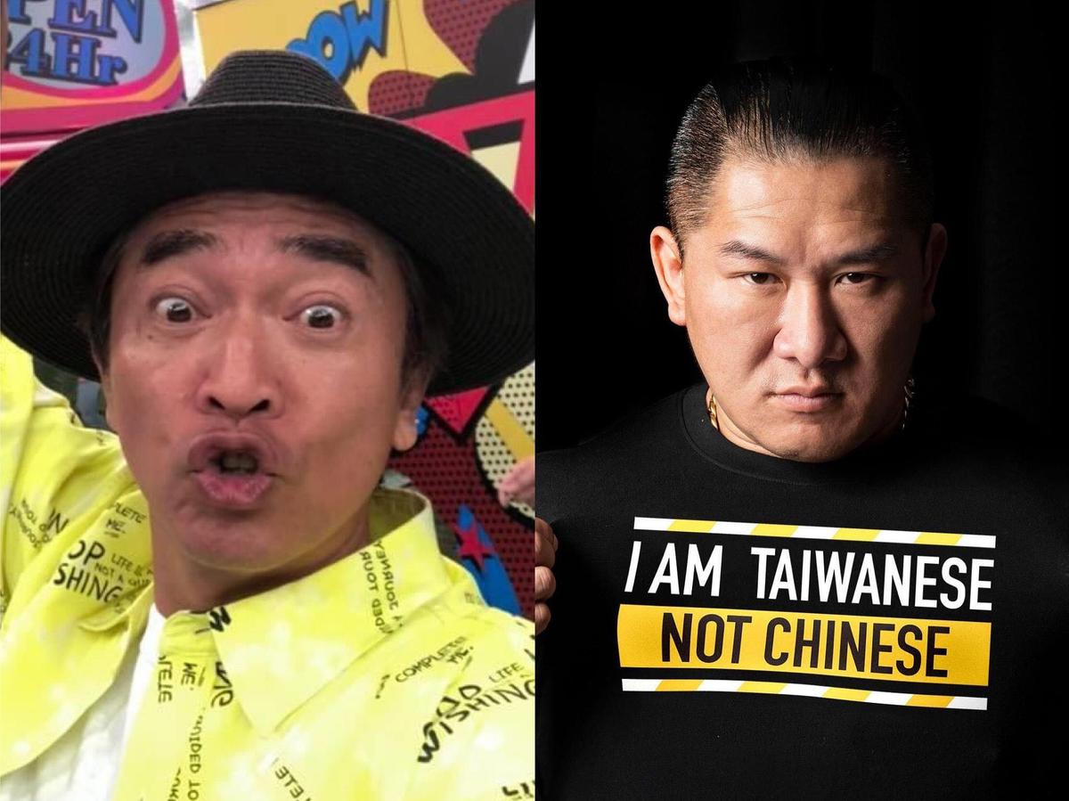 吳宗憲與館長一槓再槓，今館長被北檢起訴。（翻攝自吳宗憲、館長臉書）