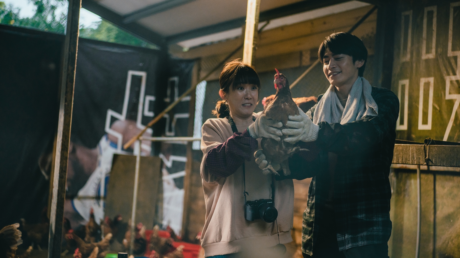 宋柏緯飾演一位有機農場的員工，在孫可芳心中是一個怪胎。（華視提供）