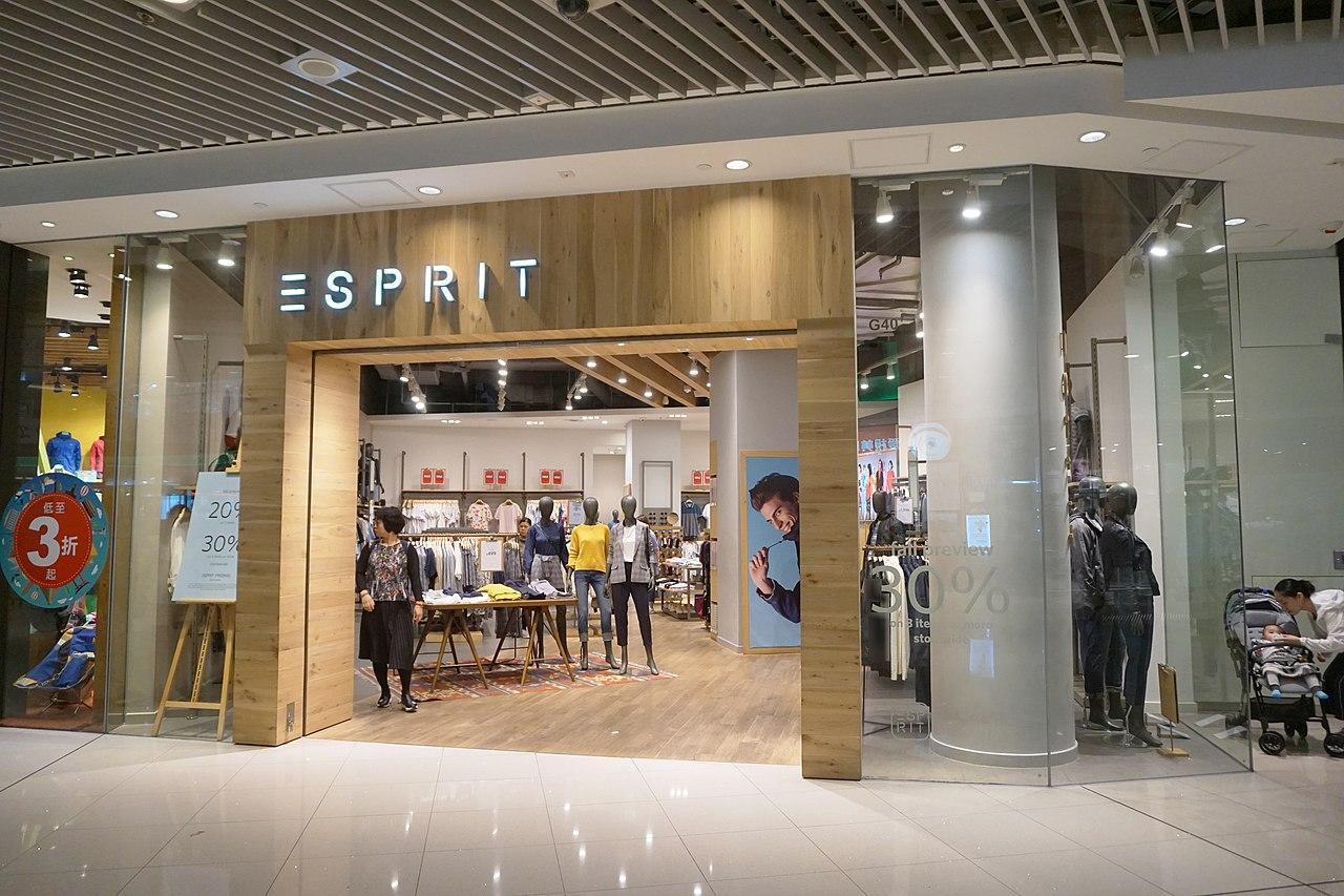 服飾品牌ESPRIT的母公司思捷環球宣布關閉中國以外亞洲區的56家分店。(翻攝自wiki)