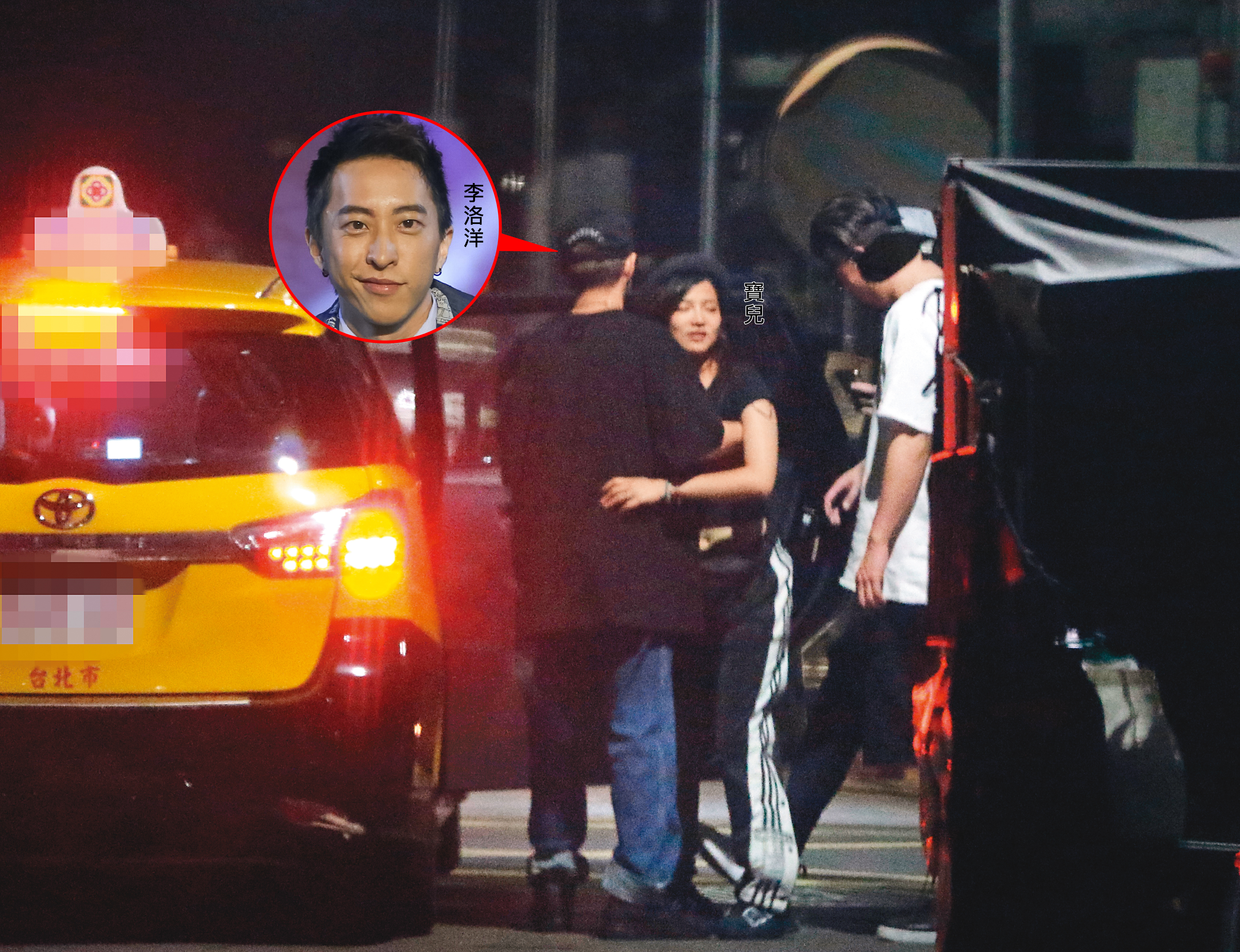 小豬的未爆彈之一是嘎嘎前女友寶兒，她與嘎嘎分手後，又跟嘎嘎的哥兒們李洛洋（小祿）搭上（圖），男女關係精彩。