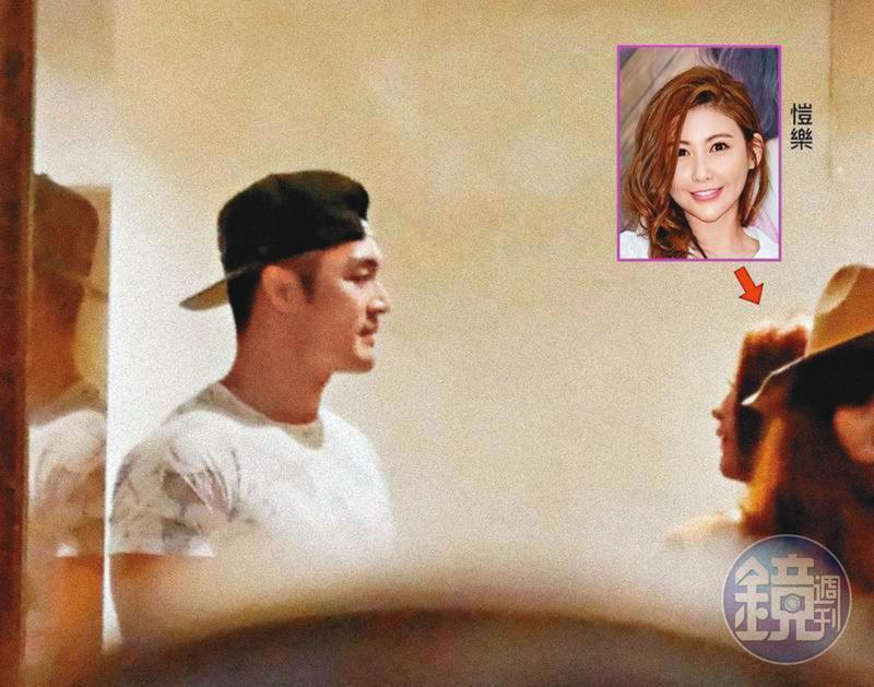 本刊曾經拍到愷樂有固定男友Ken,不過經周揚青這一爆,Ken也是綠雲罩頂。