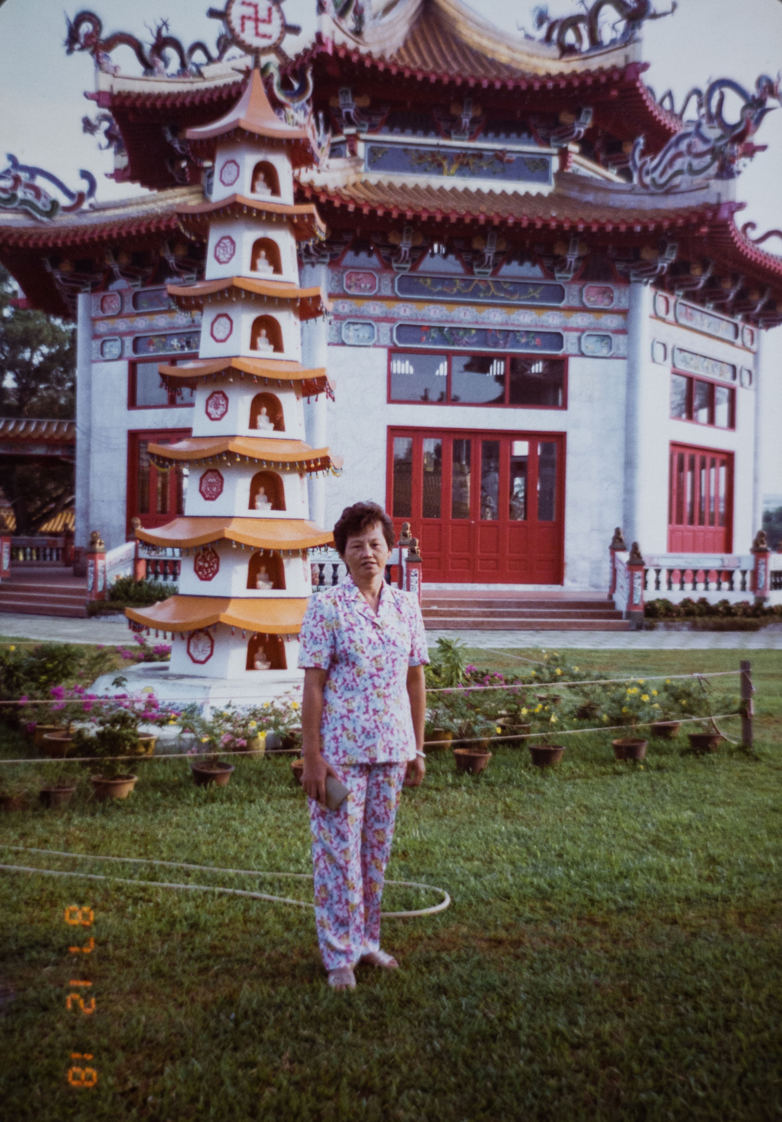 母親生病後堅持一人去檳城旅遊,陳志金原本不諒解,後來才明白那是她人生的「畢業旅行」。(陳志金提供)
