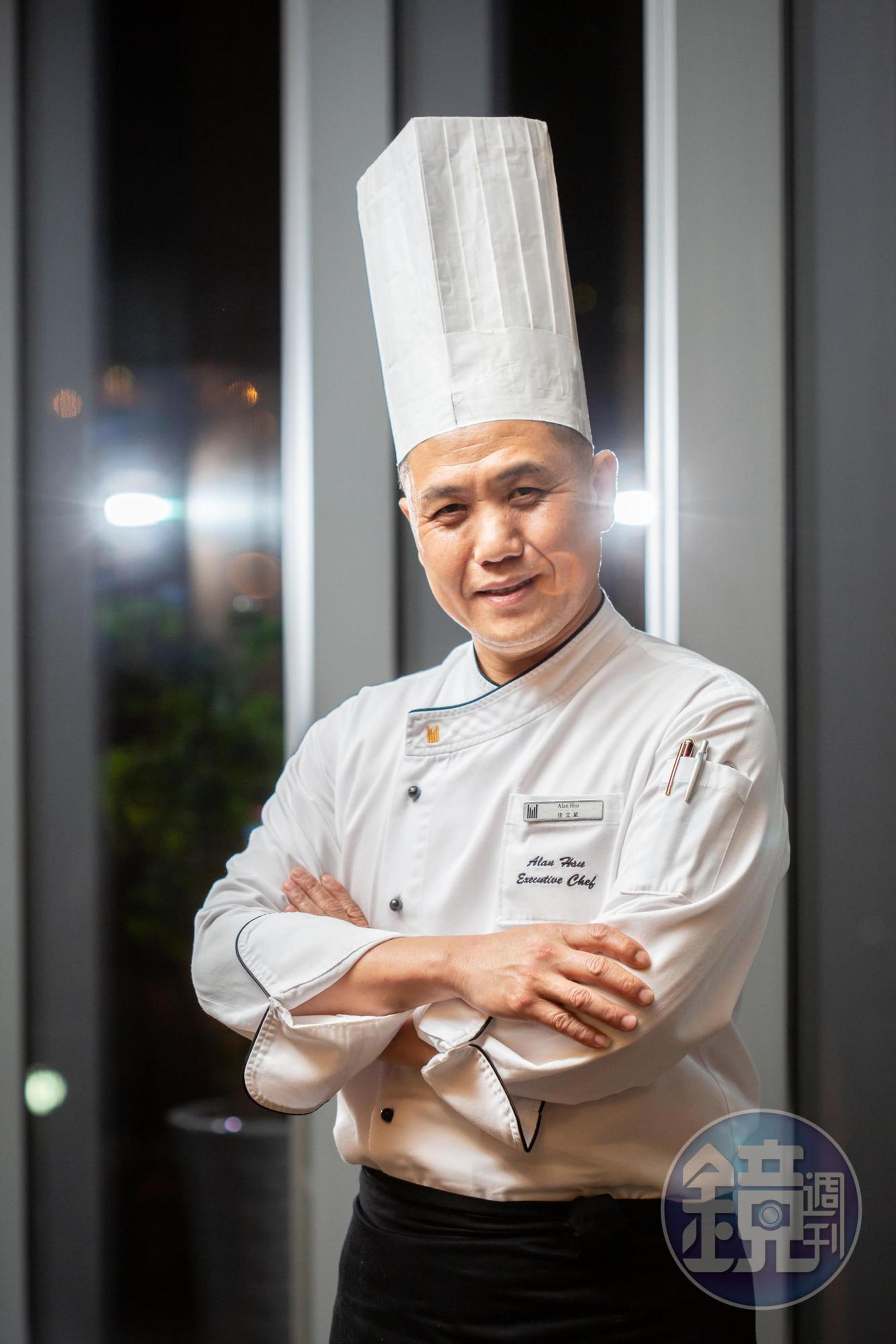 中餐行政主廚徐文斌擅長雜揉各菜系元素入川味。