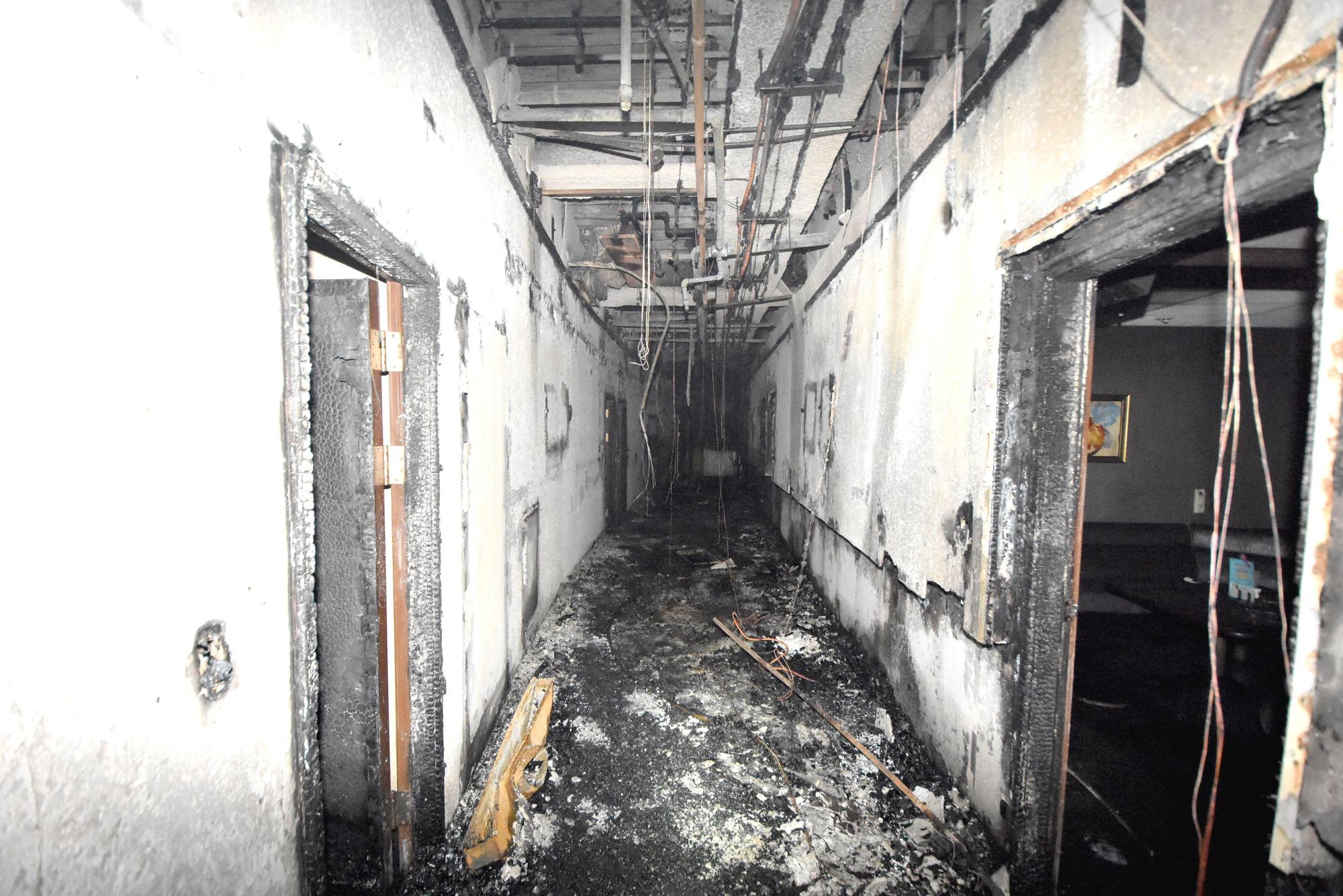 北市中山於林森錢櫃26日發生駭人火警,造成多人死傷。(翻攝畫面)