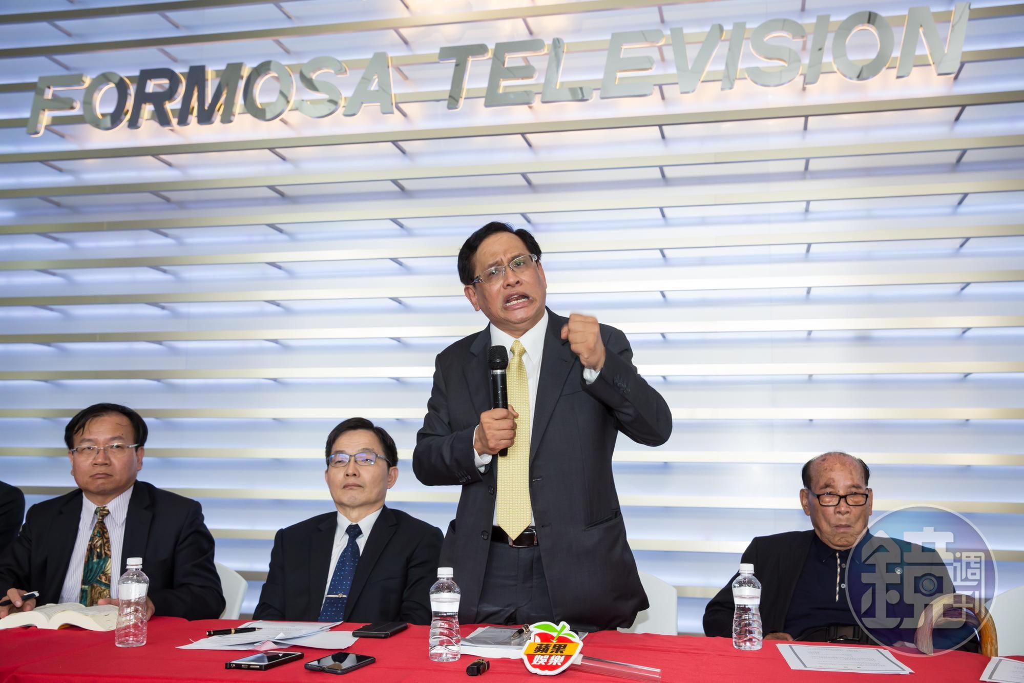 民視前任董事長郭倍宏駁斥現任董事長王明玉指控，認為民視2018年間虧損，王明玉當時擔任總經理，才該負起虧損最大責任。（本刊資料照）