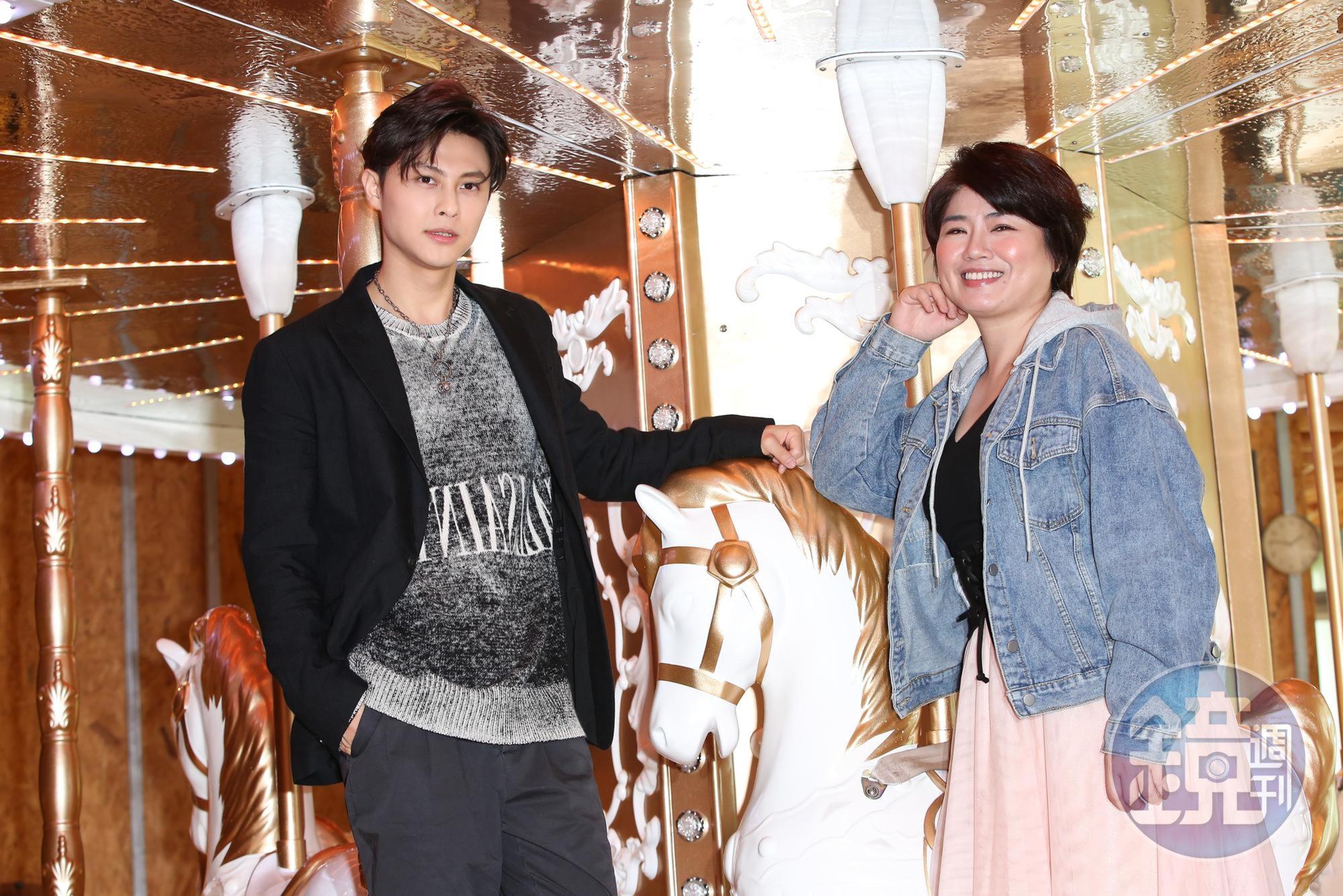 邱勝翊與嚴藝文首度合作,在《覆活》中飾演母子。