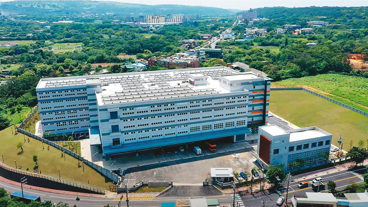 因應新零售市場崛起,杏一斥資14億元在楊梅增建AI物流倉,即將在第2季正式上線。(杏一提供)