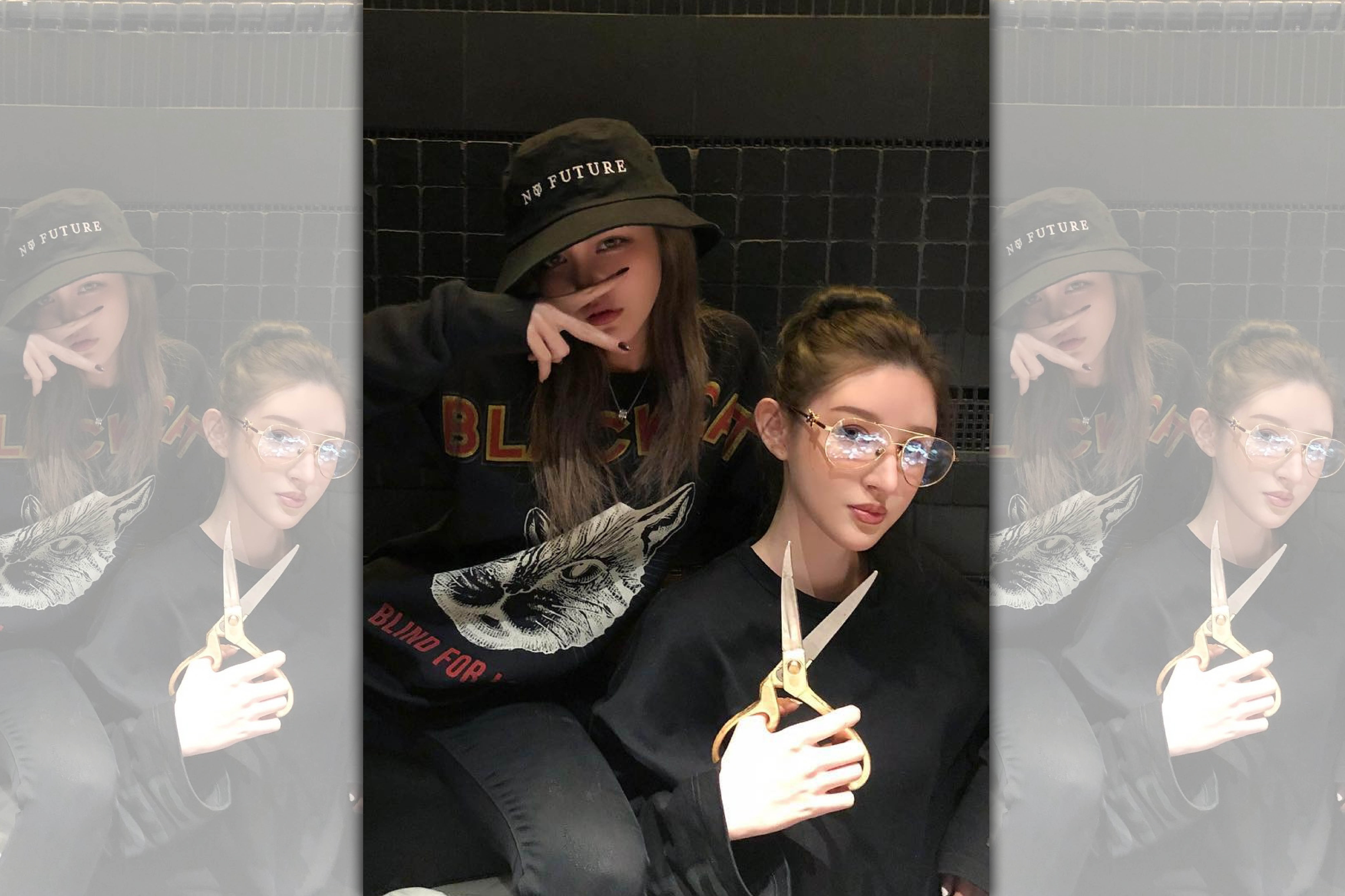 網友起底為周揚青出頭的閨密吳雨晴，發現她身家背景與周揚青有拚。（翻攝自Pippawu517 IG）