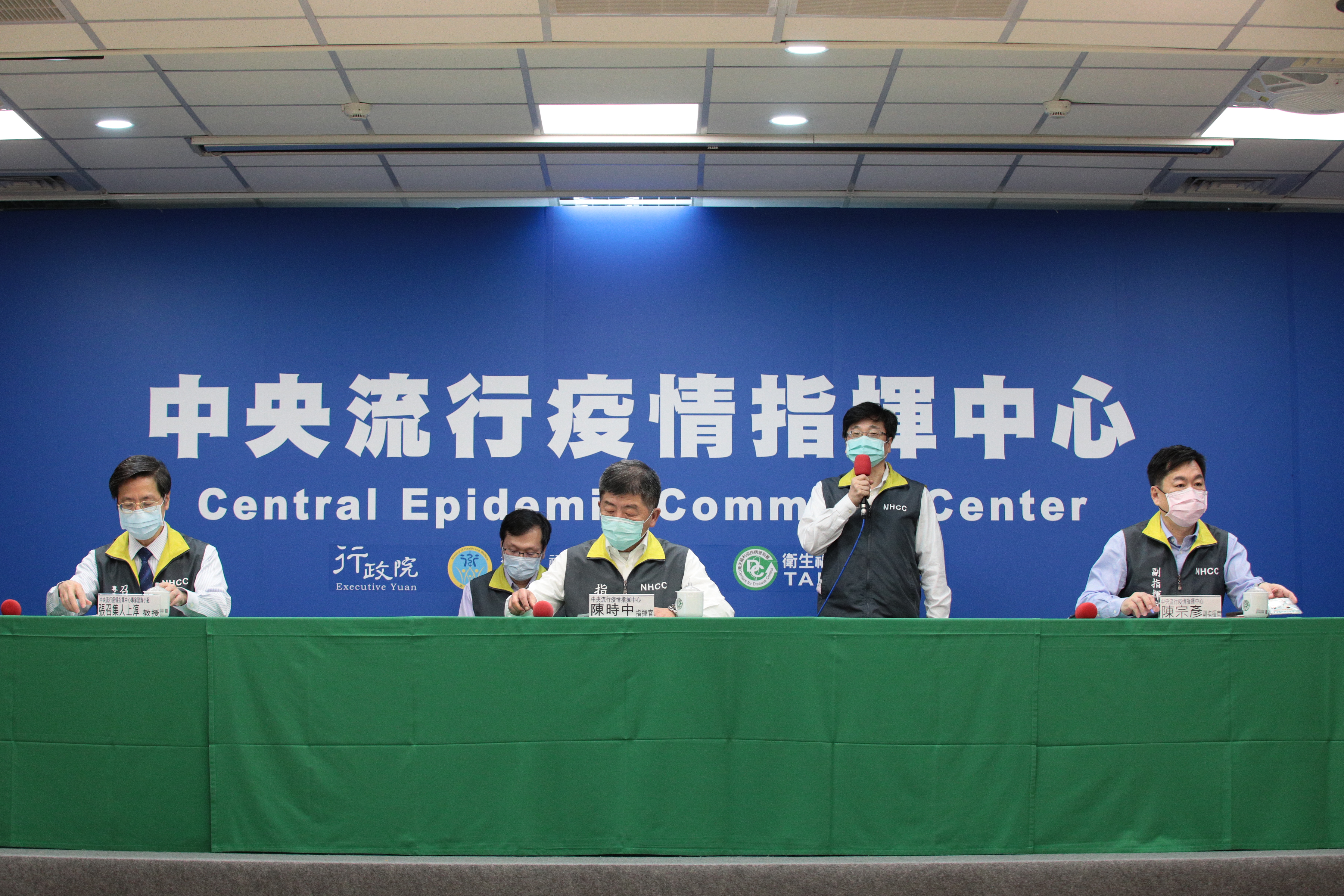 指揮中心今日再公布零確診好消息。（中央流行疫情指揮中心提供）