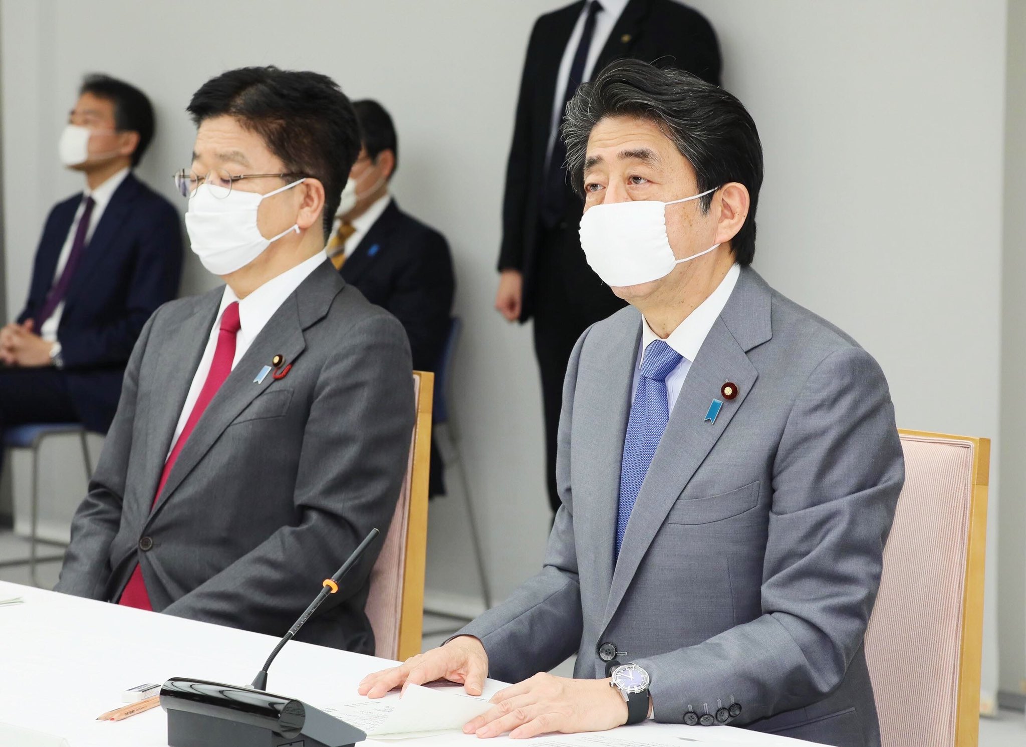 日本首相安倍晉三28日再度公開表態，力挺台灣參與WHA，更強調「我已經將此問題告訴了祕書長譚德塞」。（翻攝自安倍晉三推特）