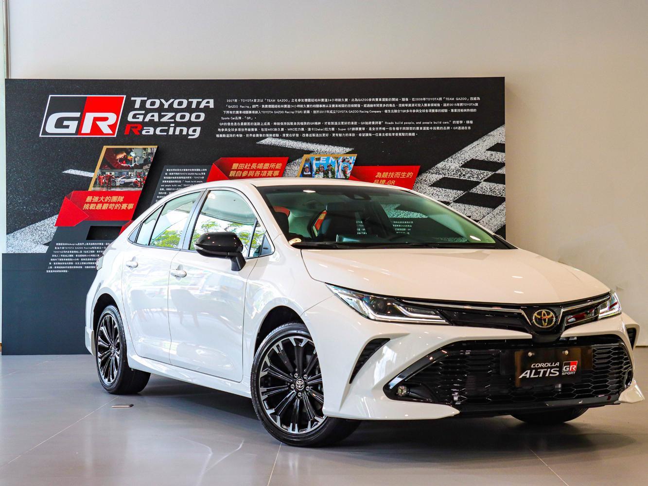 COROLLA ALTIS GR SPORT維持COROLLA ALTIS一貫的高規格安全標準。