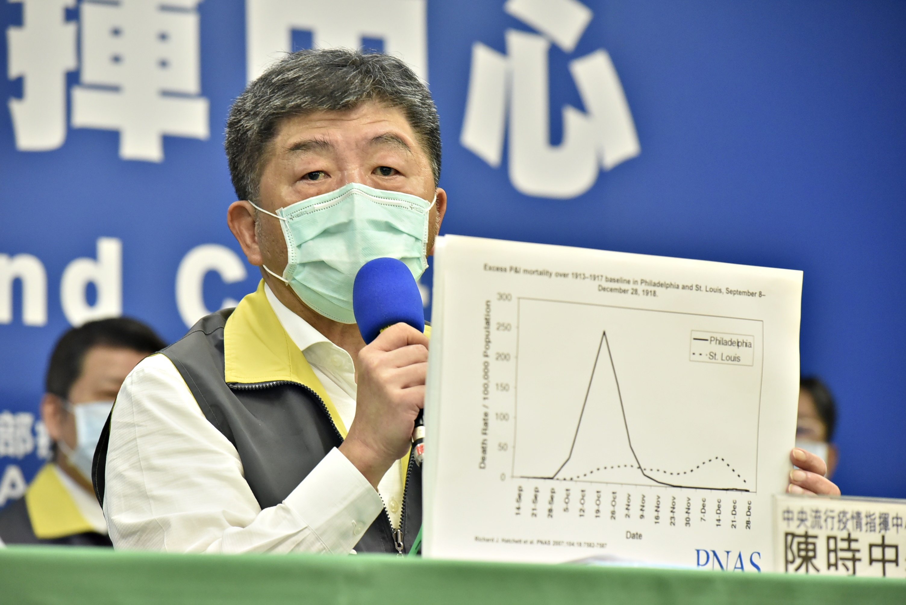 中央流行疫情指揮中心今（3日）宣布無新增確診個案。（中央疫情指揮中心提供）