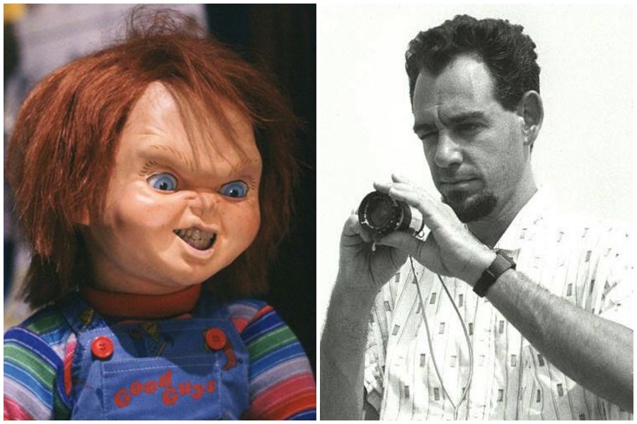 《靈異入侵》編劇約翰拉菲亞（右圖）於上週被發現陳屍於家中地下室，享壽63歲。（左圖翻攝自網路、翻攝自John Lafia Film臉書）