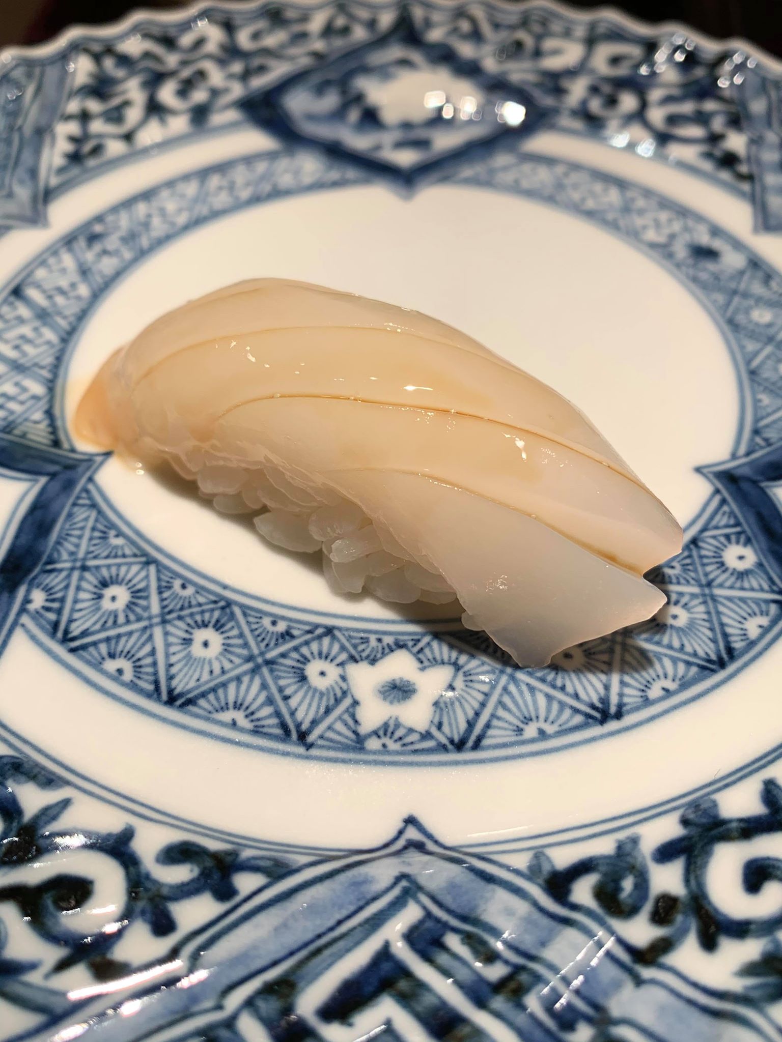 花枝不是切細紋。