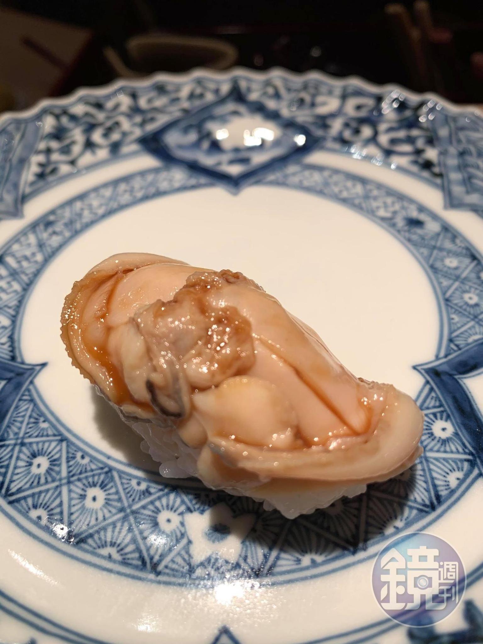 煮過的貝肉,滋味極佳。