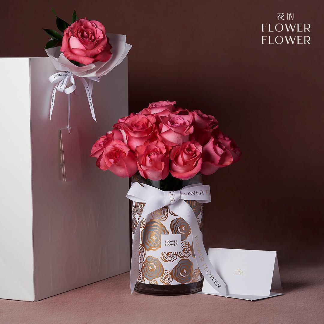 Pink Love Rose哥倫比亞玫瑰花。NT$3,800。(Flower Flower花的)
