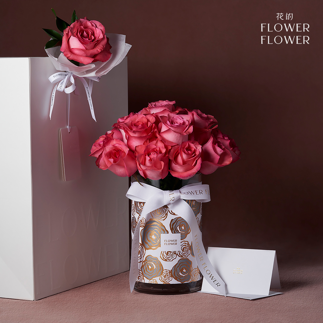 Pink Love Rose哥倫比亞玫瑰花。NT$3,800。(Flower Flower花的)