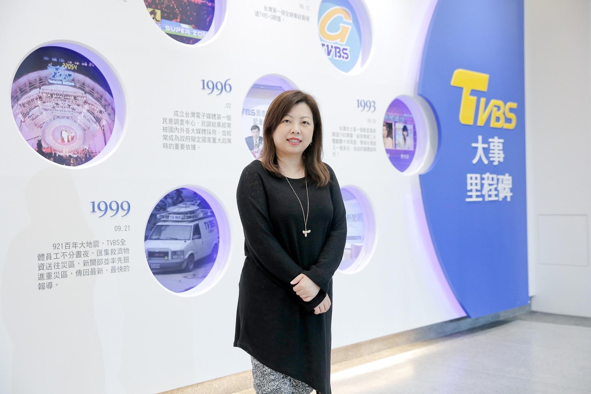 TVBS執行副總經理劉文硯，在轉型媒體科技公司階段扮演重要角色。