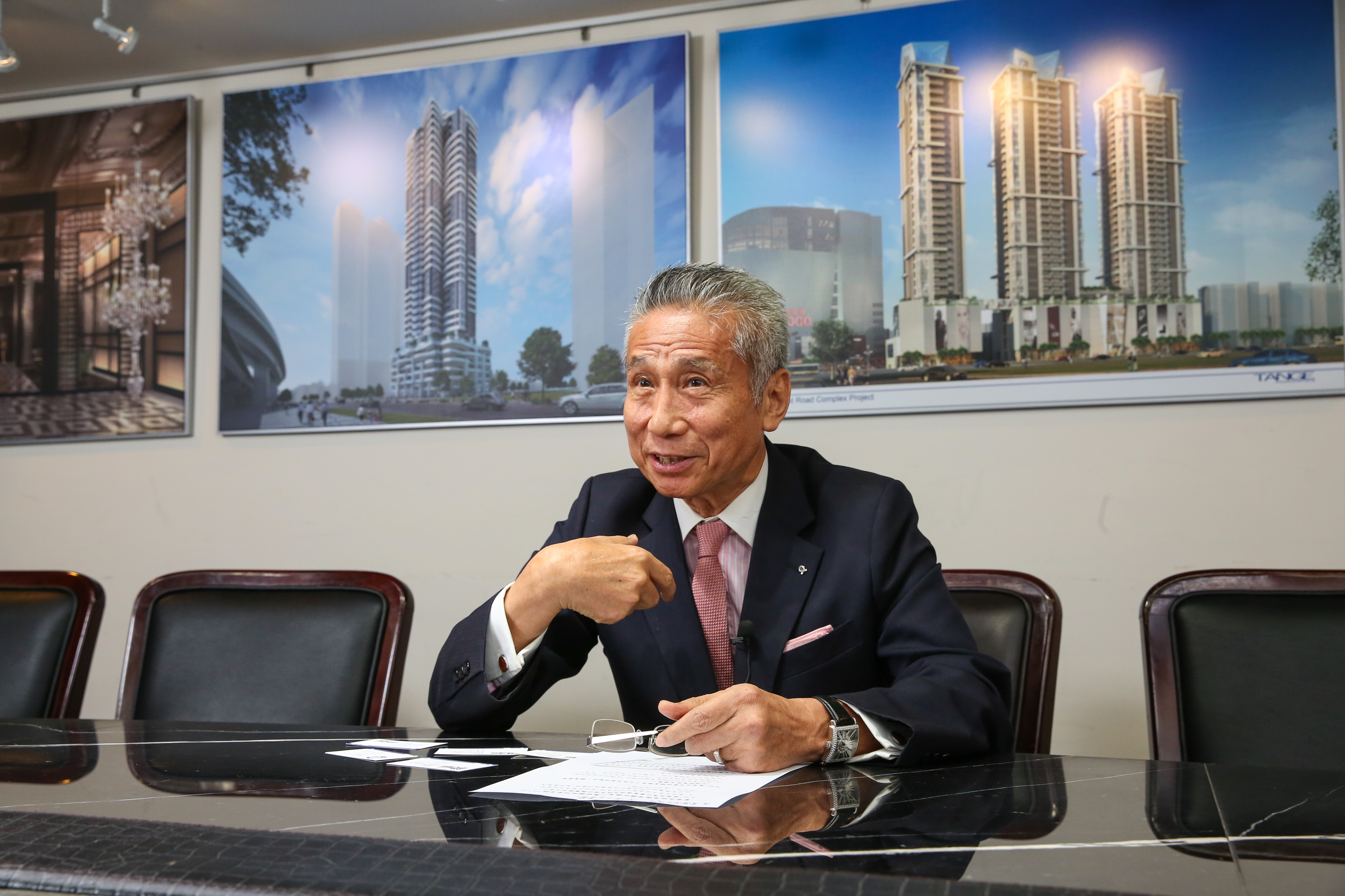 為防堵對手的抹紅手段，王光祥（圖）提名由反中立場鮮明的黃國昌擔任大同獨董。