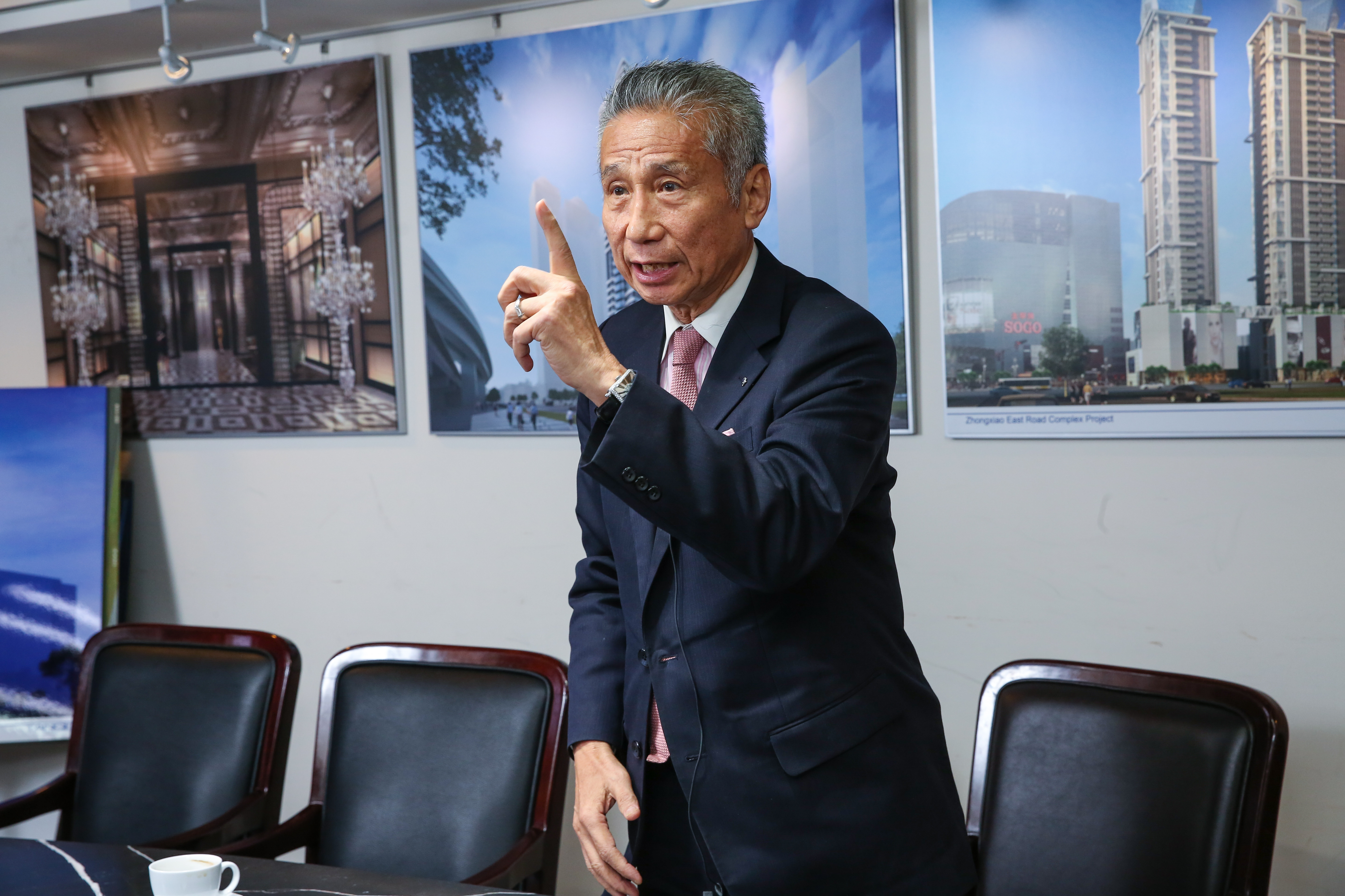 面對外界的中資疑慮，王光祥親上火線，一五一十交代清楚闢謠。