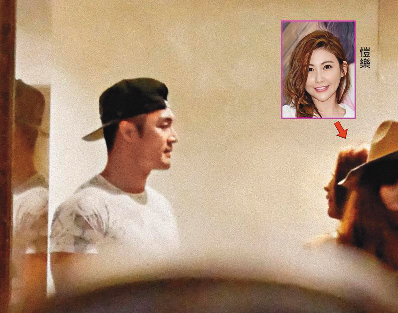 愷樂曾被本刊拍到和男友Ken（左）約會，如今她身陷小三緋聞中，跟Ken的感情也備受考驗。