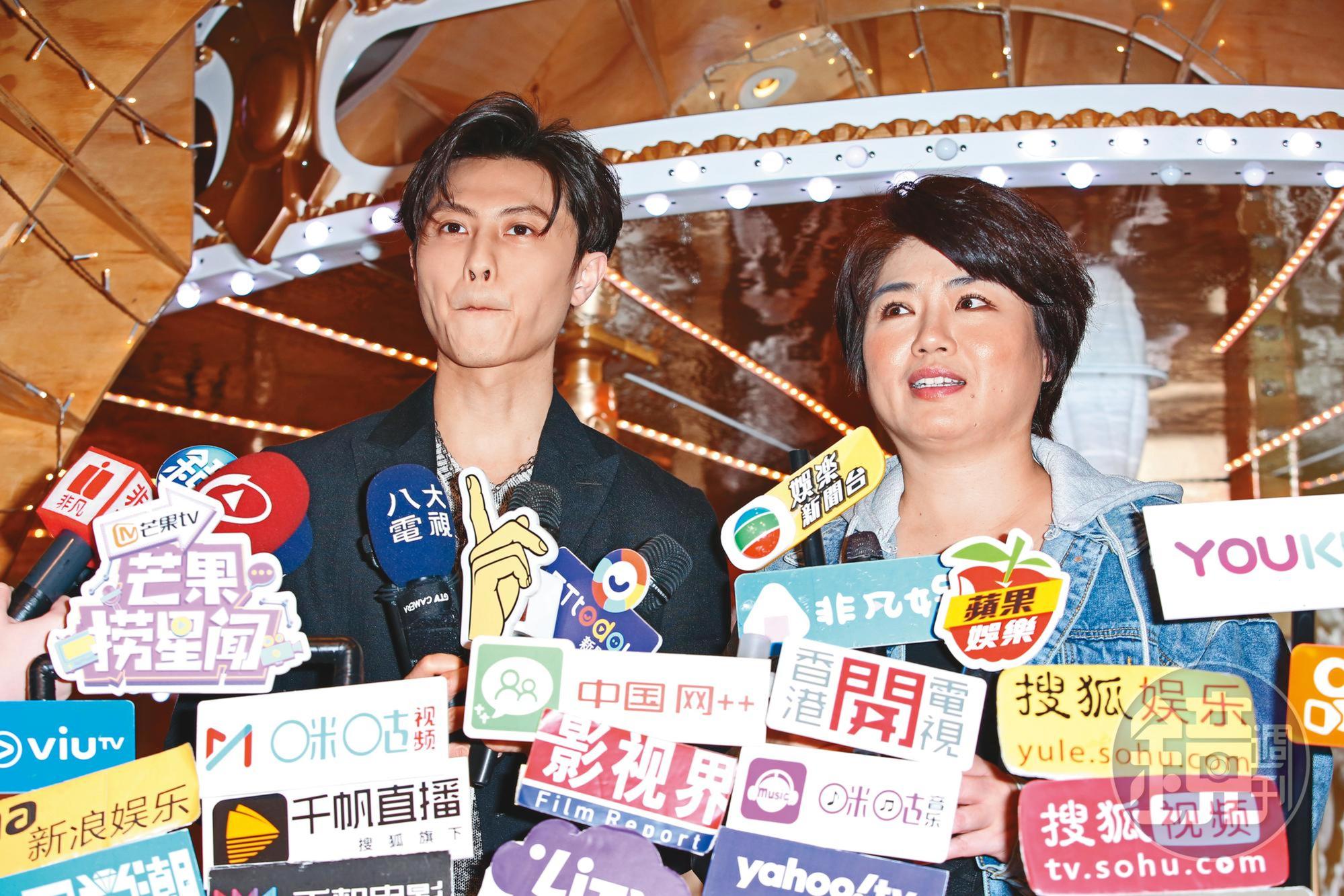 王子偶爾也會耍寶,例如鼻孔張得大大,顯見自己內蘊的演戲細胞。