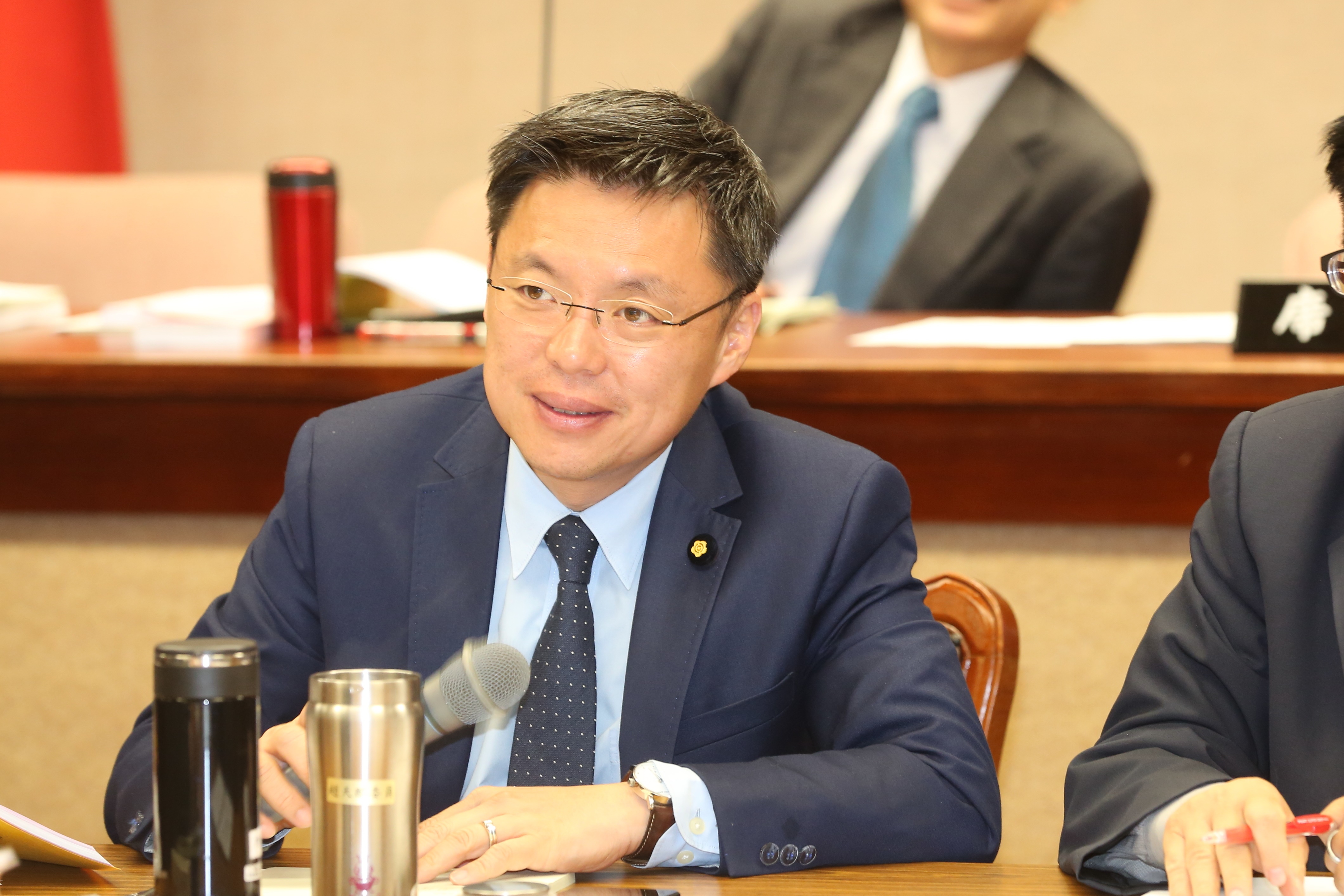 趙天麟已登記參選民進黨高雄市黨部主委的立委，對成立關注小組他樂觀其成。（本刊資料照）