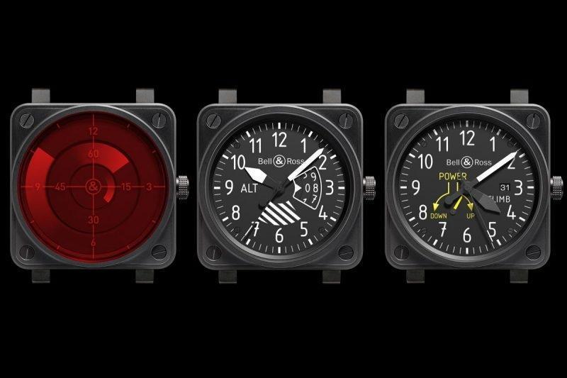 BELL & ROSS 於2010年開始以機艙儀表板上的飛行儀器為面盤設計主題，並獨立成為一個可供收藏的系列。