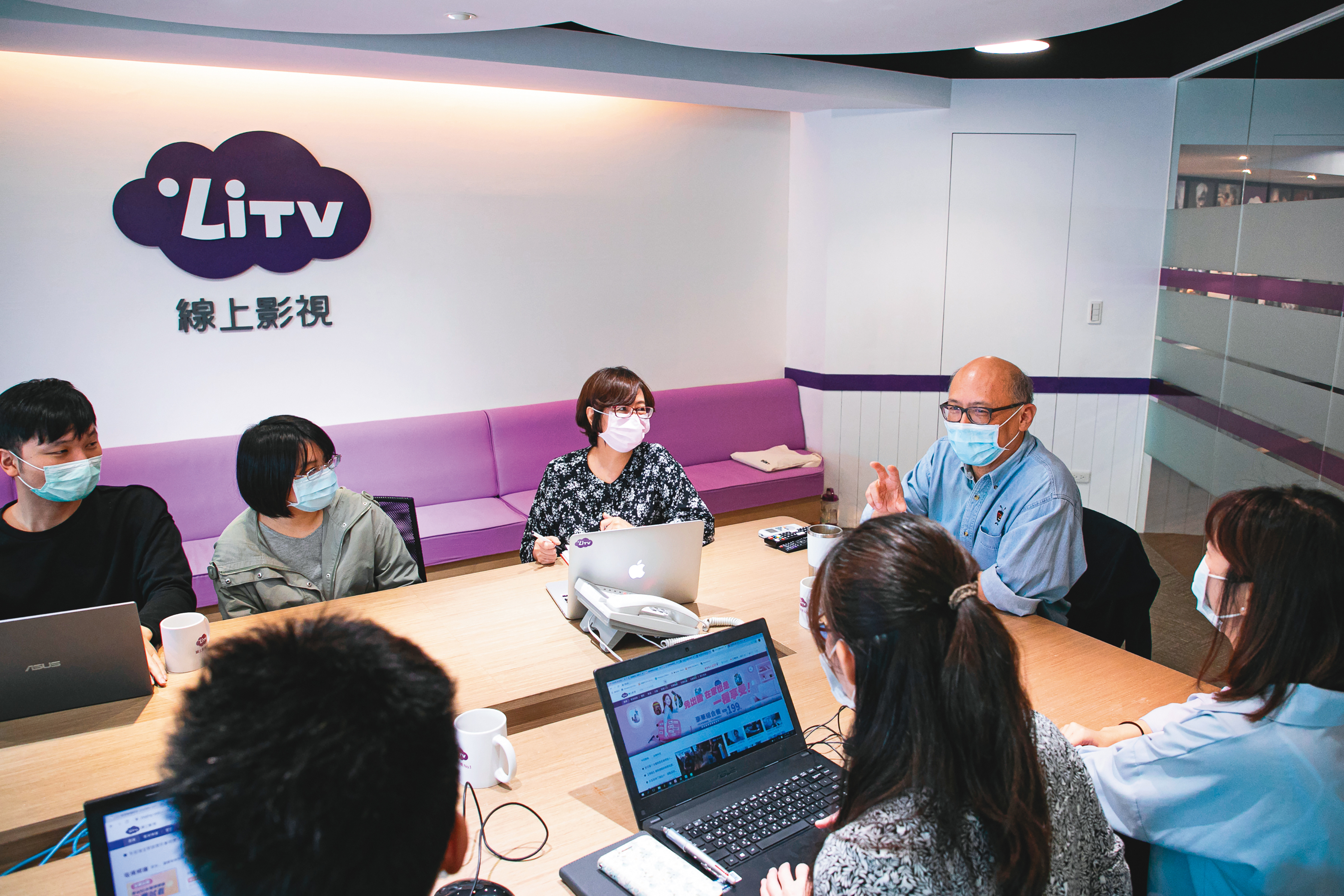 解讀、運用大數據，是錢大衛與公司團隊非常重視的行銷策略。（LiTV提供）