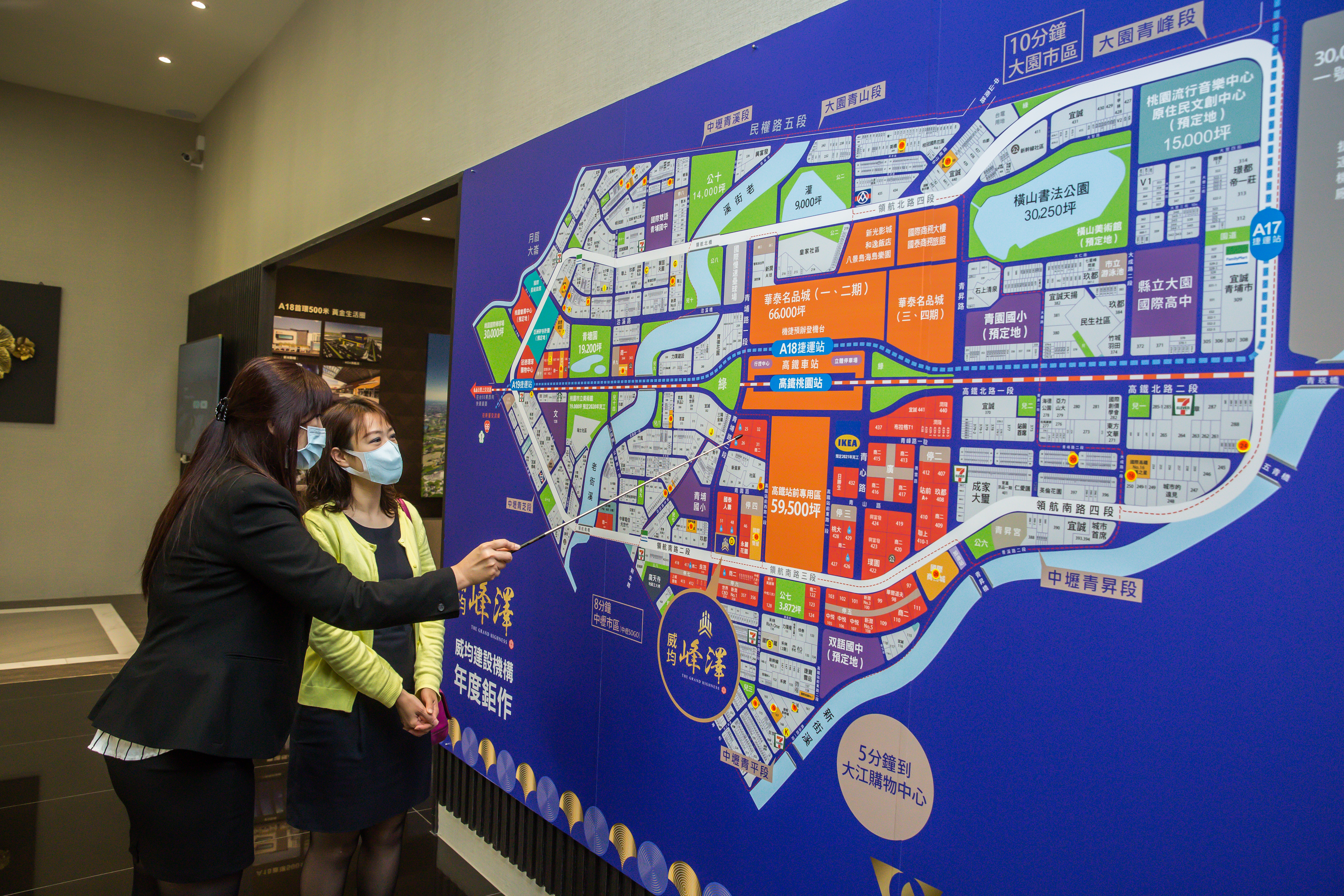 青埔高鐵特區範圍廣闊，發展至今7年，除了「長屋」，也逐漸長出機能。