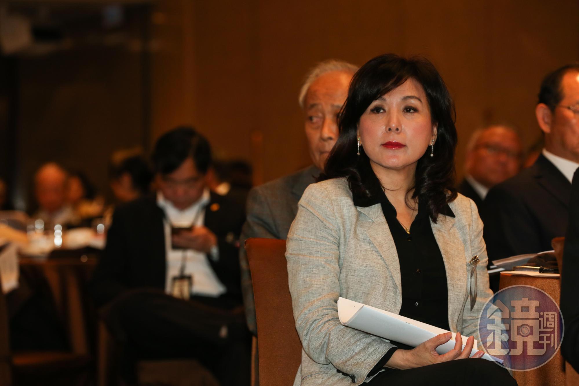 新光金改選董監事，獨董李勝彥不滿李紀珠（圖）續任董事兩人互槓。圖為資料照。