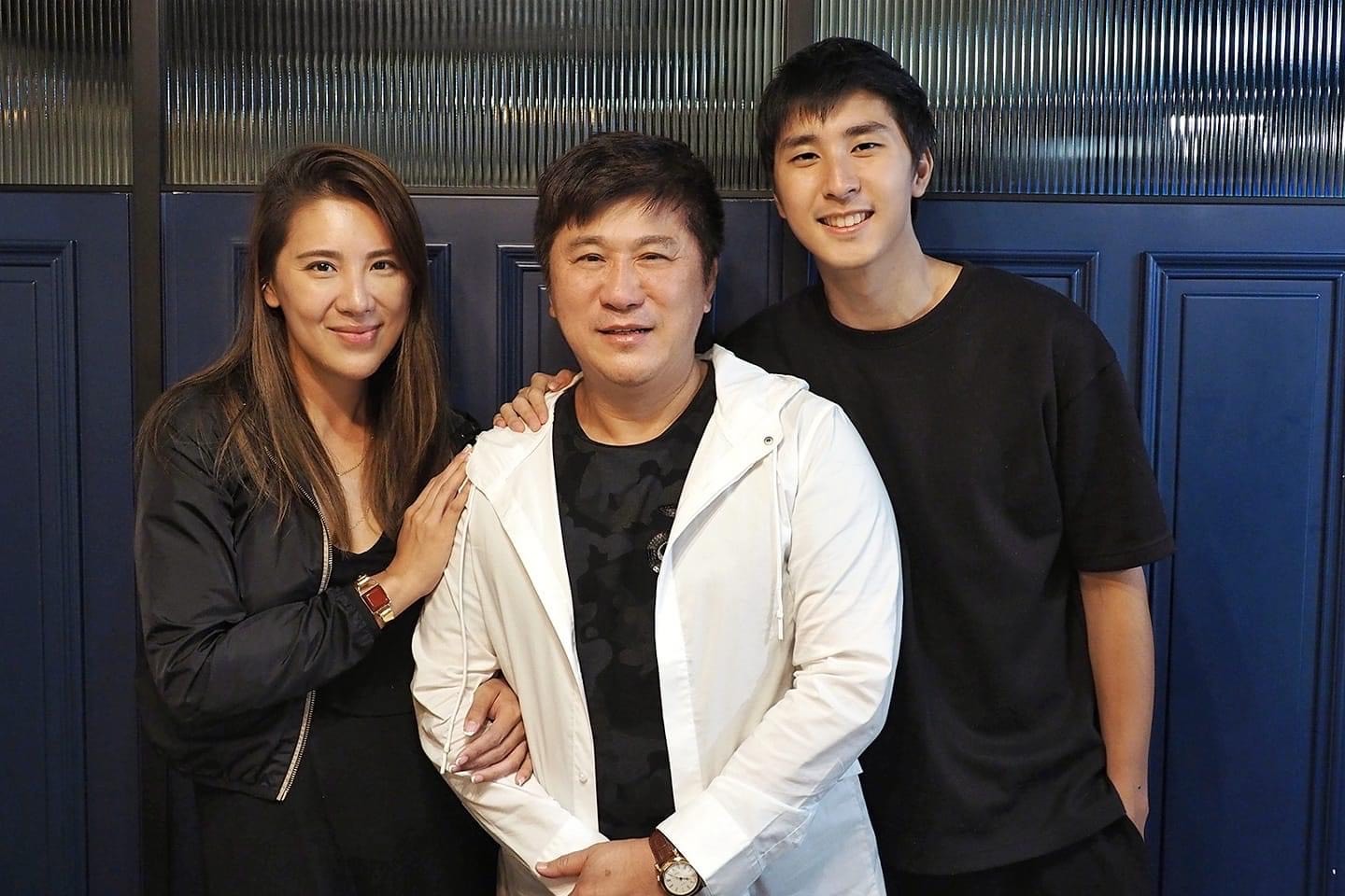 胡瓜年輕拚命賺錢養家，少了陪伴兒女成長的時光。（翻攝自胡瓜臉書）