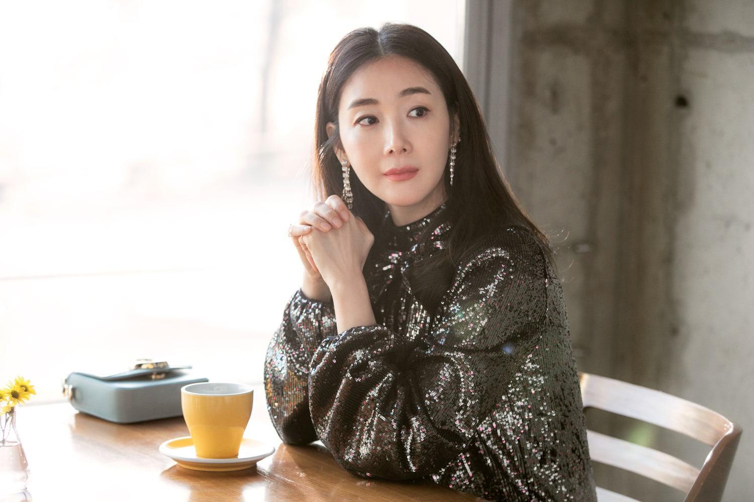 崔智友曾挺著孕肚客串《愛的迫降》。（網路圖片）