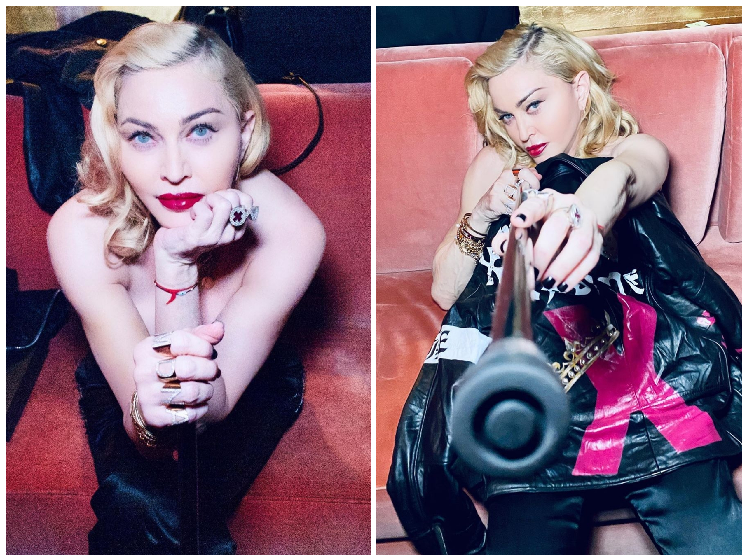 瑪丹娜上週自爆體內驗出新冠病毒抗體，她更新IG確認自己應該是7週前在巴黎巡演時發病，且一堆團員也被感染。（翻攝瑪丹娜IG）