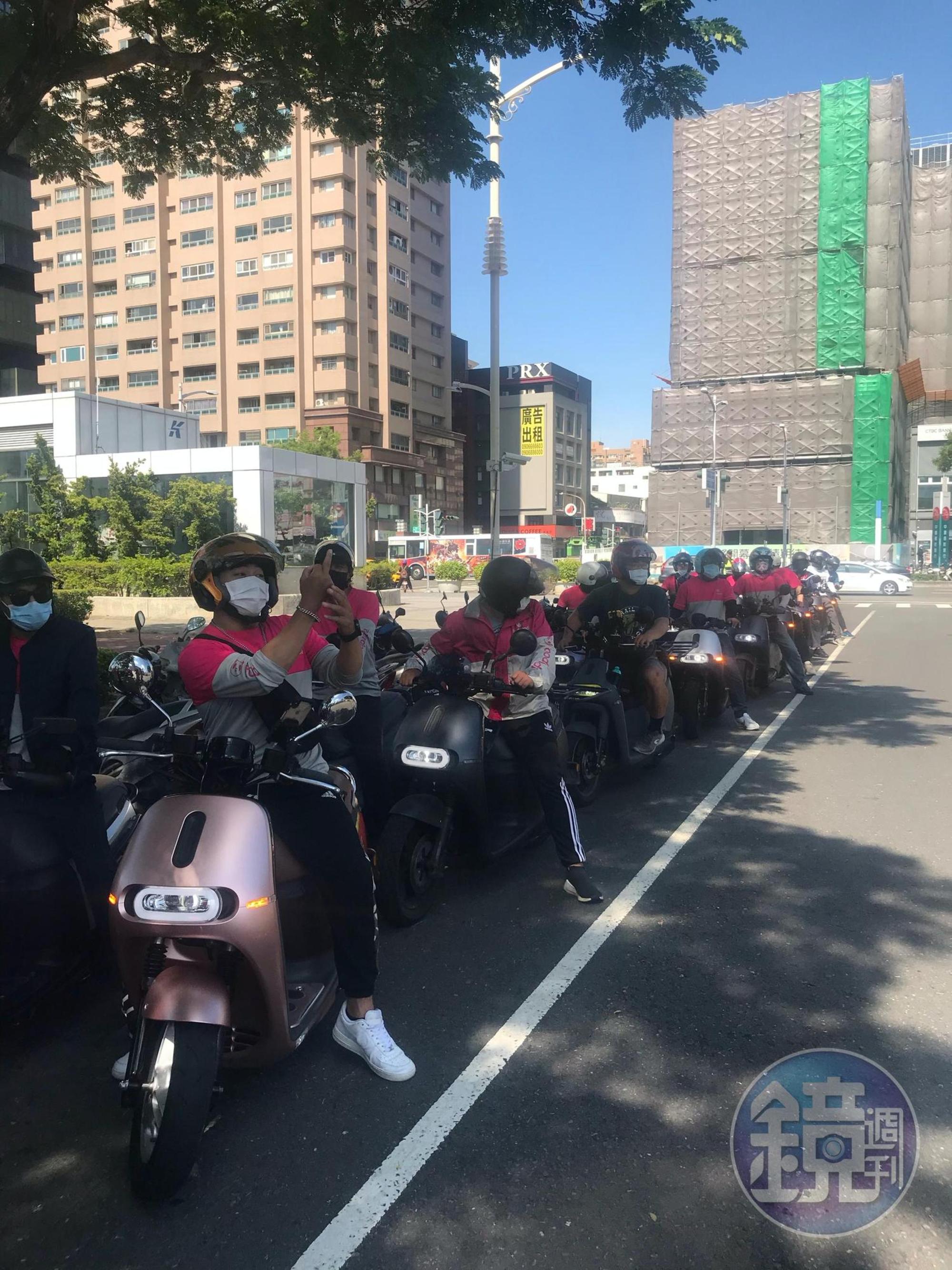 Gogoro業者未出面與抗議車主溝通，車主揚言不排除再上街抗議。（讀者提供）