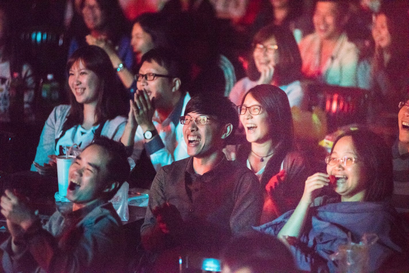 張碩修表示，很多觀眾嘗鮮之後就不會再回鍋觀賞現場喜劇表演。（卡米地提供）