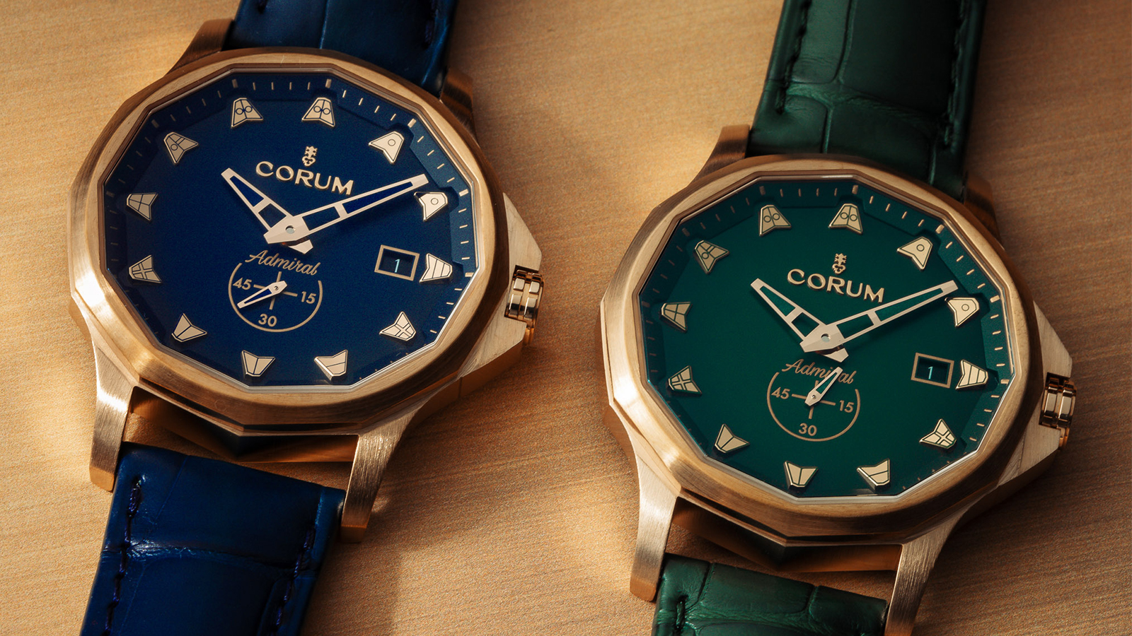 【新錶快訊】單色海事旗時標首度搭銅殼！CORUM Admiral 42的改款之作