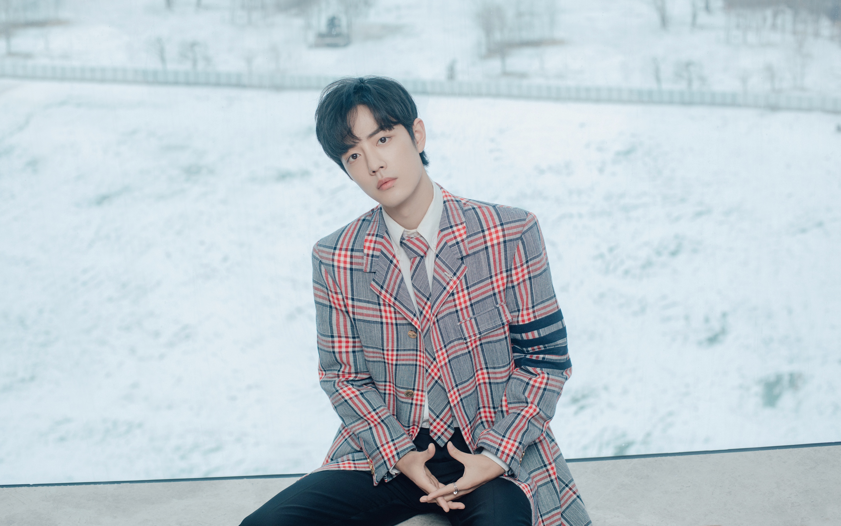 大陸男星肖戰接受媒體專訪，對「肖戰粉絲舉報AO3事件」說清楚講明白。（翻攝肖戰工作室微博）