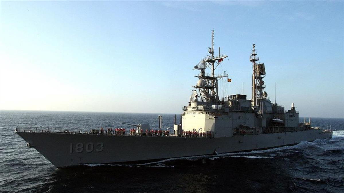 紀德艦再爆被當砲房,左營號一名輪機長與女士官酒後大戰。示意圖。(翻攝自國防部發言人粉專)
