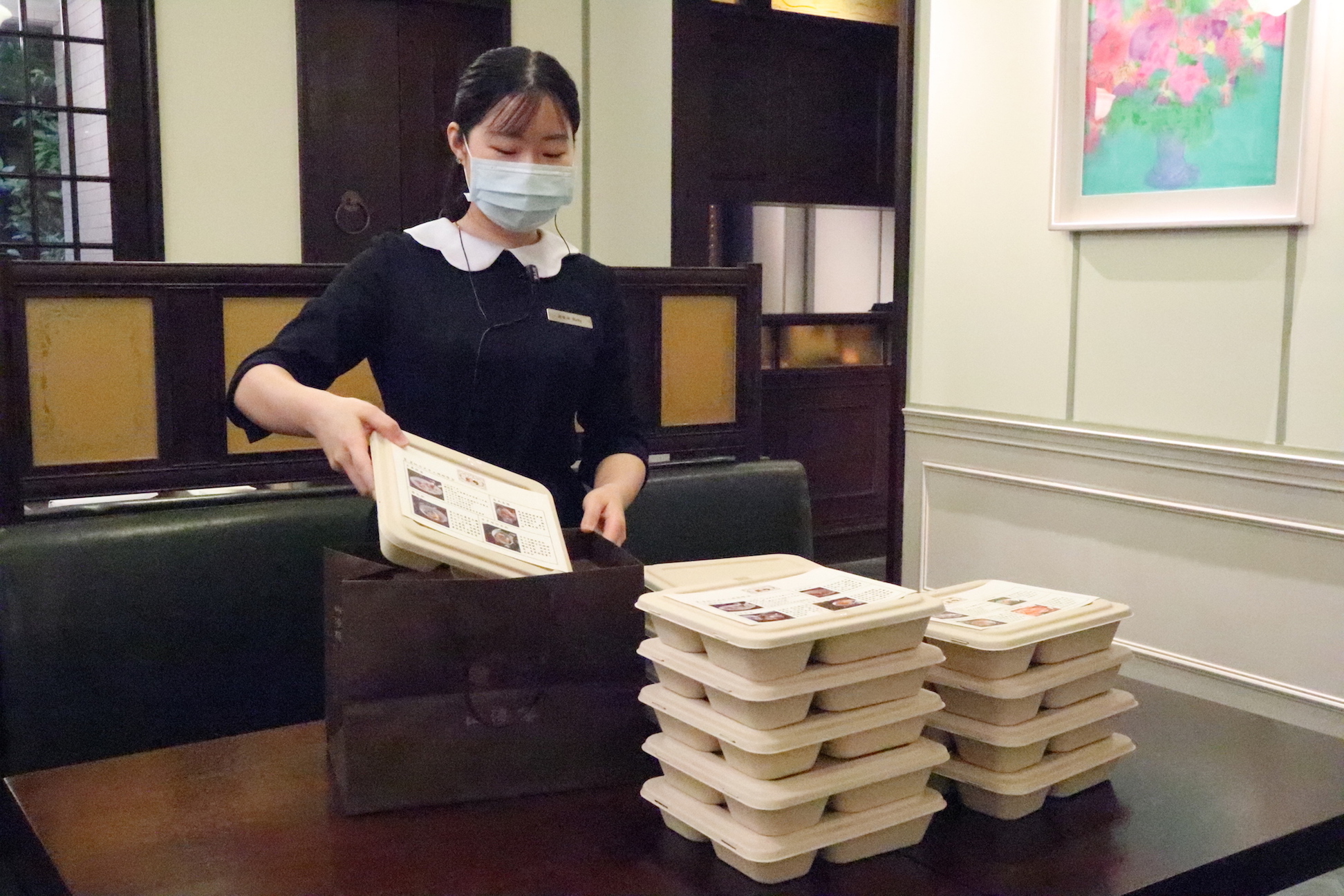 山海樓便當銷售反應熱烈。