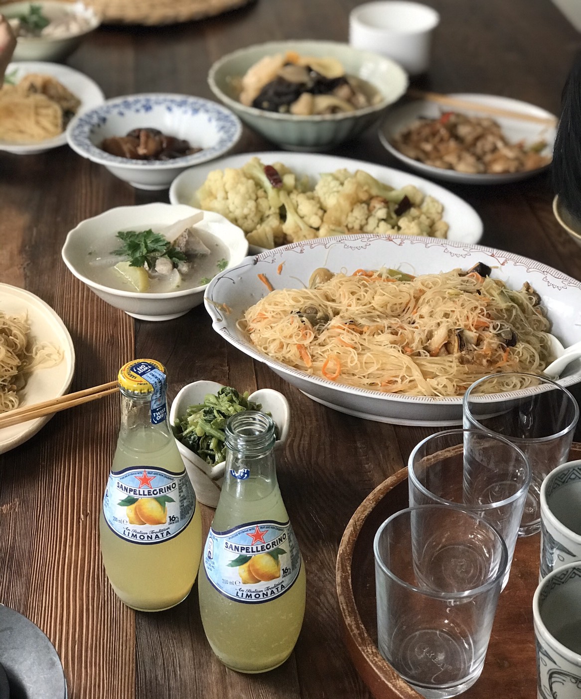 「聖沛黎洛Sanpellegrino」氣泡水果飲料，開場帶甜，尾韻微苦韻。