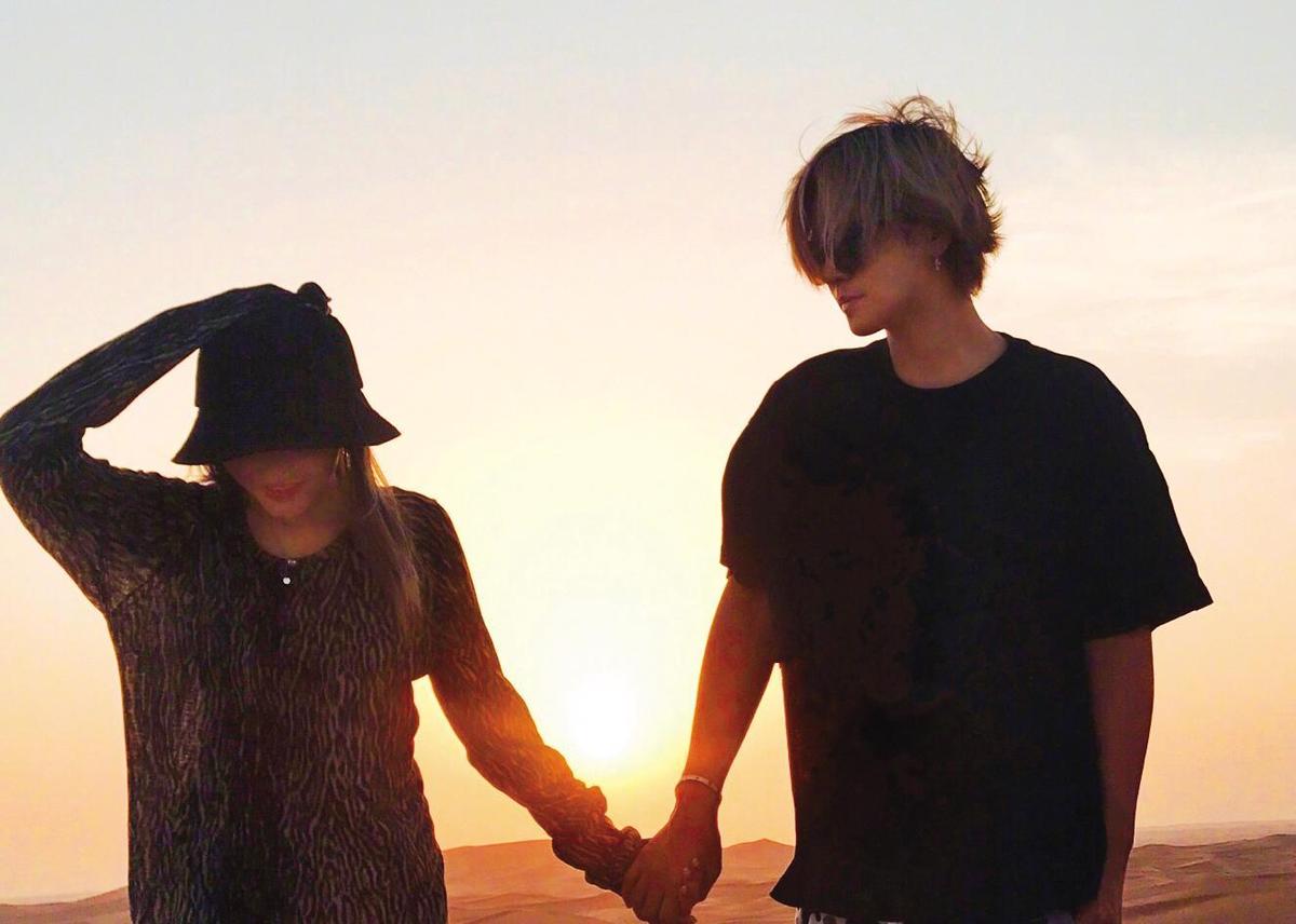 曾經甜如蜜，但周揚青的分手撕，讓羅志祥事業全毁。（翻攝自羅志祥微博）