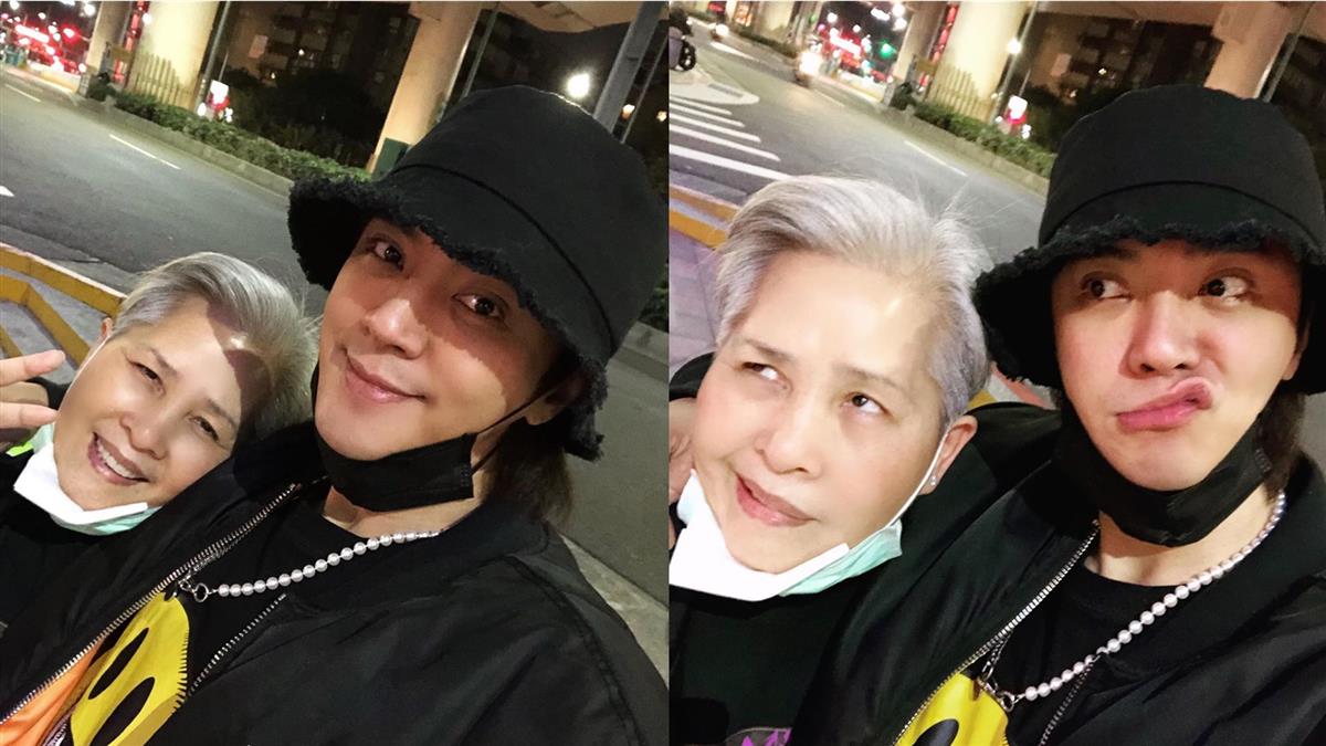 羅志祥傳今晚確定會到台北，趕在母親節前回來用心靈陪伴媽媽。（翻攝自羅志祥IG）